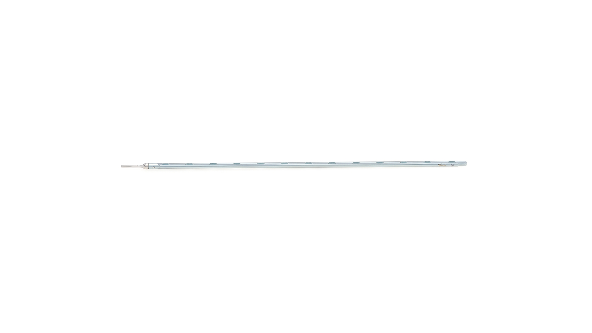 Scalpel Blade Holder - Stainless steel blade holder w/flat titanium handle