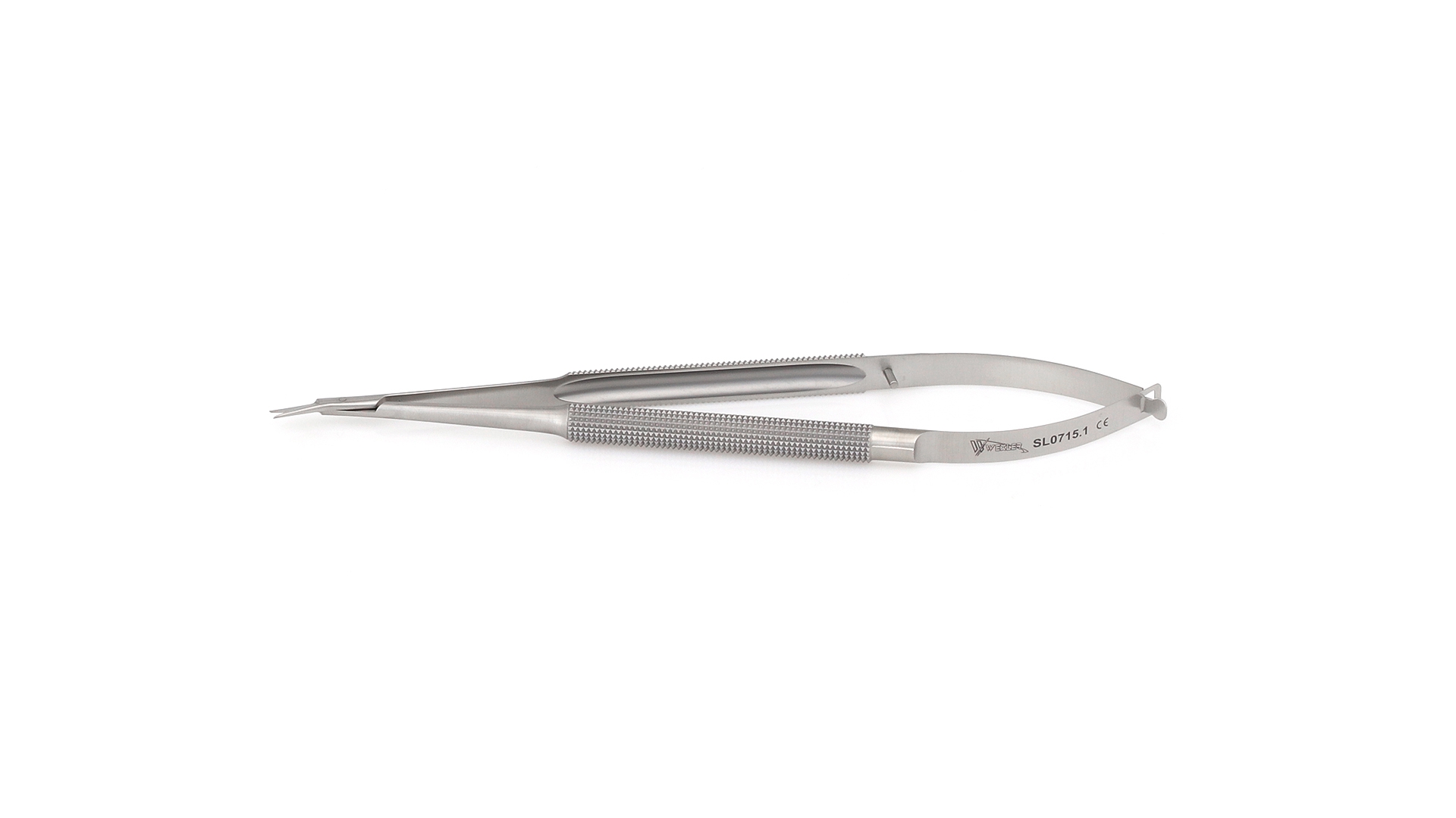 Potts-Scissors - 25° Angled Short Fine Blades