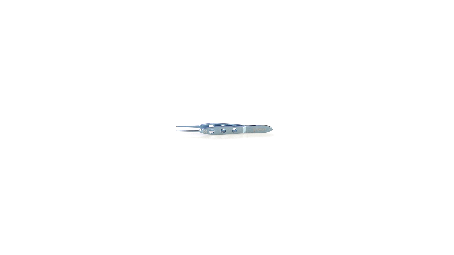 Bishop-Harmon Forceps (Delicate) - Straight TC coated tips w/0.3mm 1x2 teeth