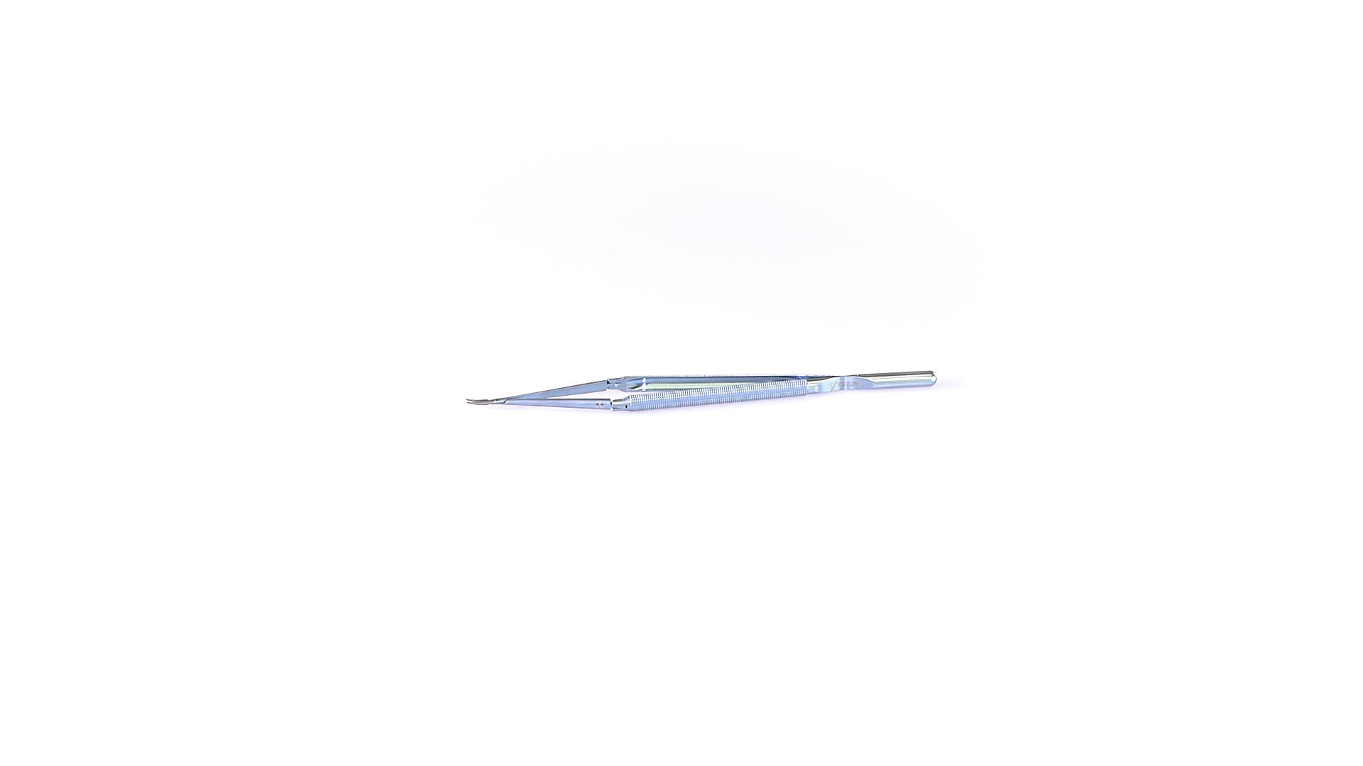Velox Double-Action Delicate Needle Holder - Curved TC coated jaws