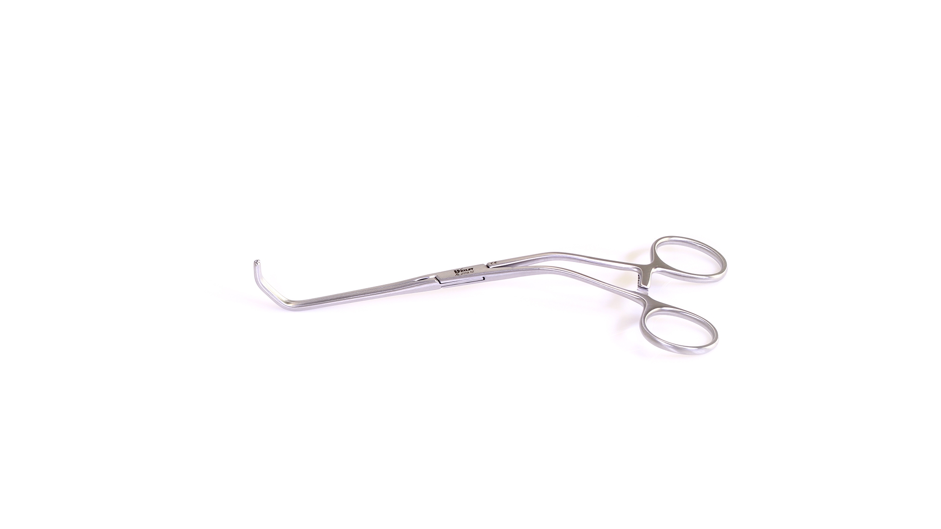 Beck Infant Aorta Clamp - Angled DeBakey Atraumatic jaws