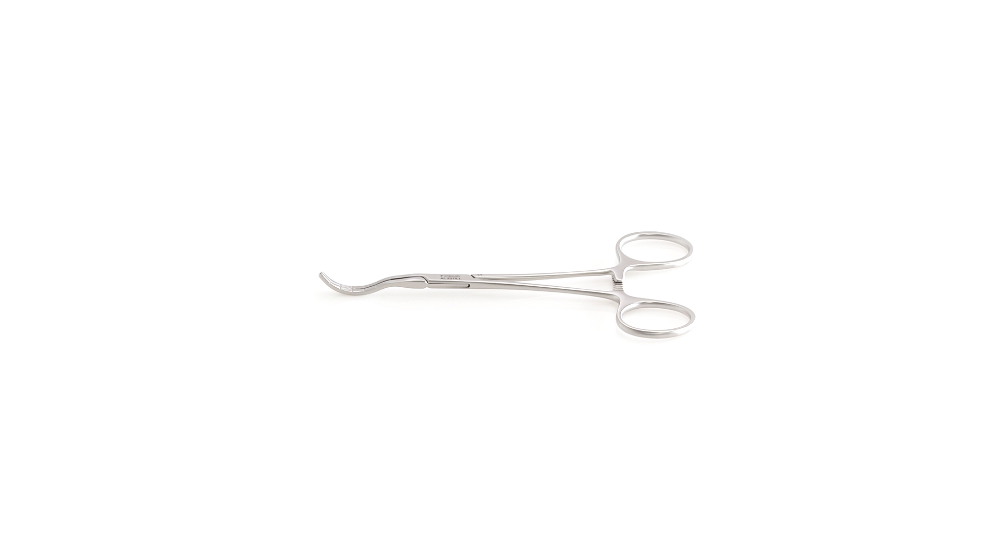 Wexler Baby Vascular Clamp - Small spoon Cooley Atraumatic jaws