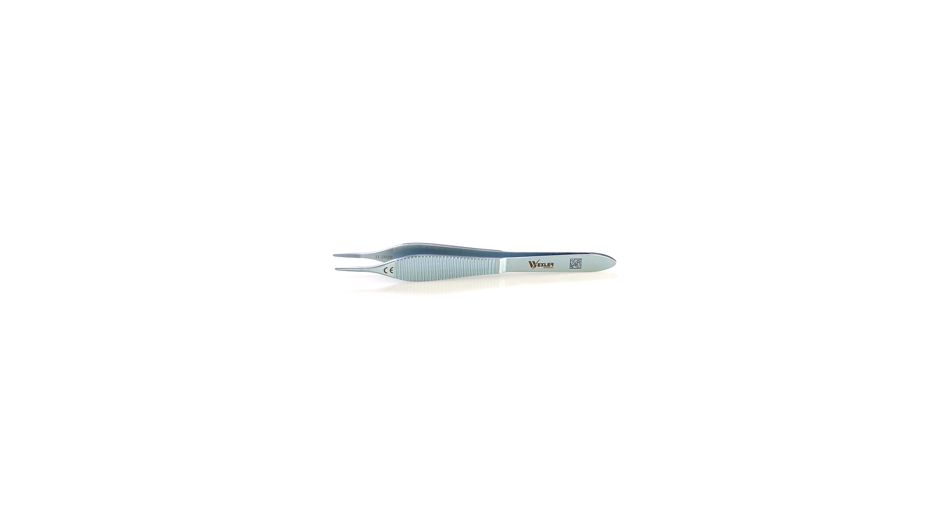 Micro Adson Dressing Forceps - Straight Delicate serrated tips