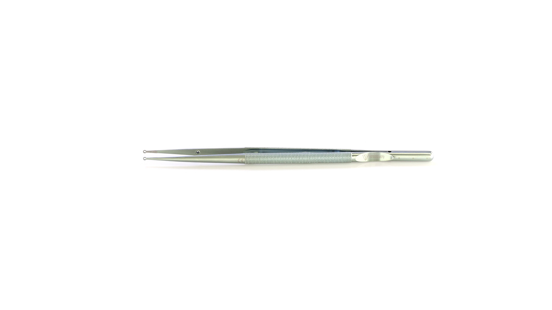 Ring tip Forceps - Straight 2.5mm rings w/TC coated platform