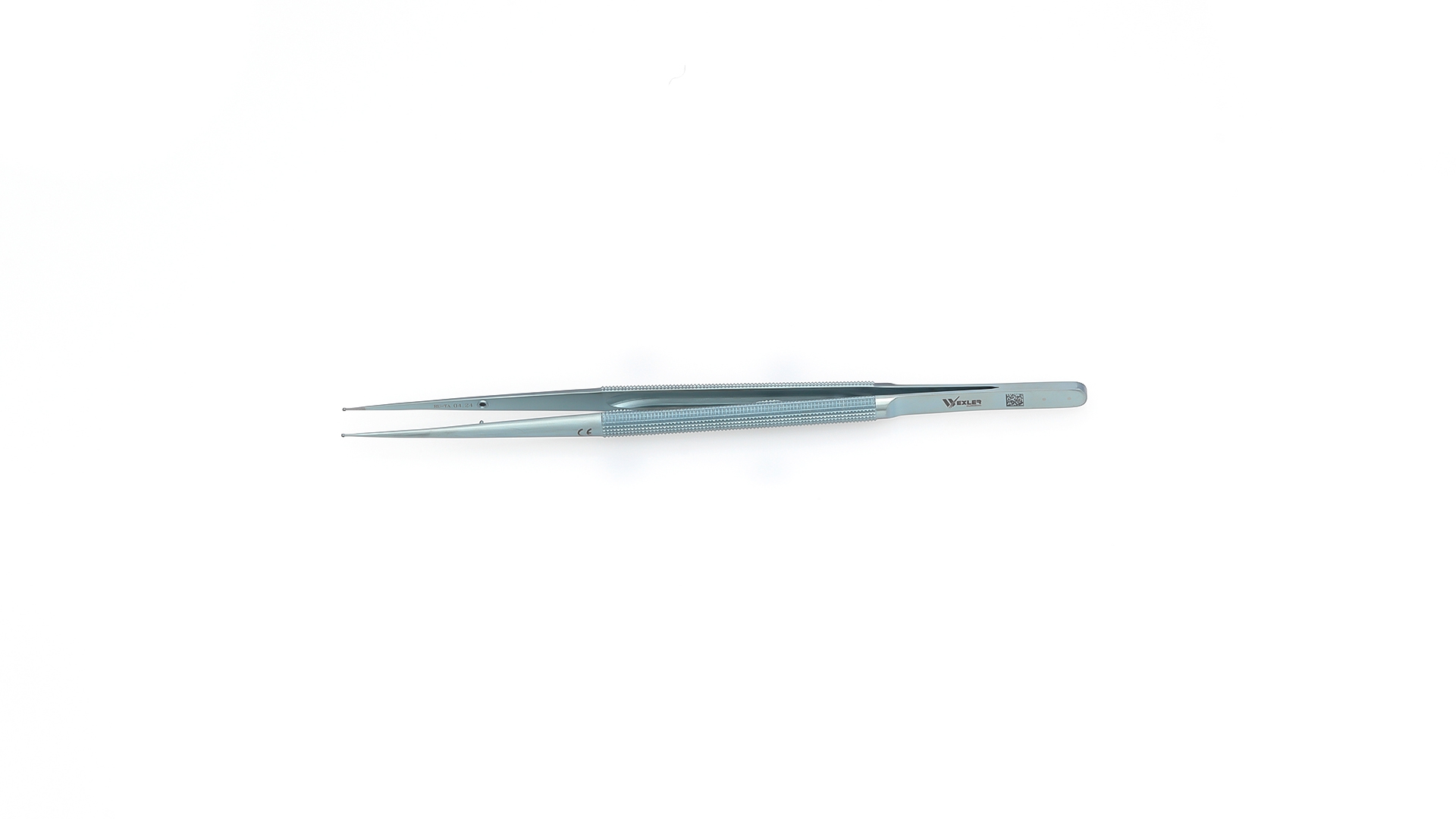 Ring tip Forceps - Straight 1mm TC coated rings