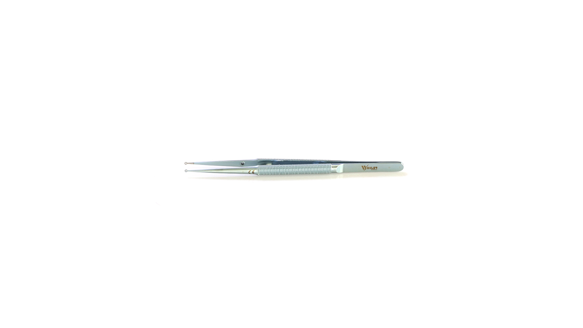 Ring tip Forceps - Straight 2mm TC coated rings