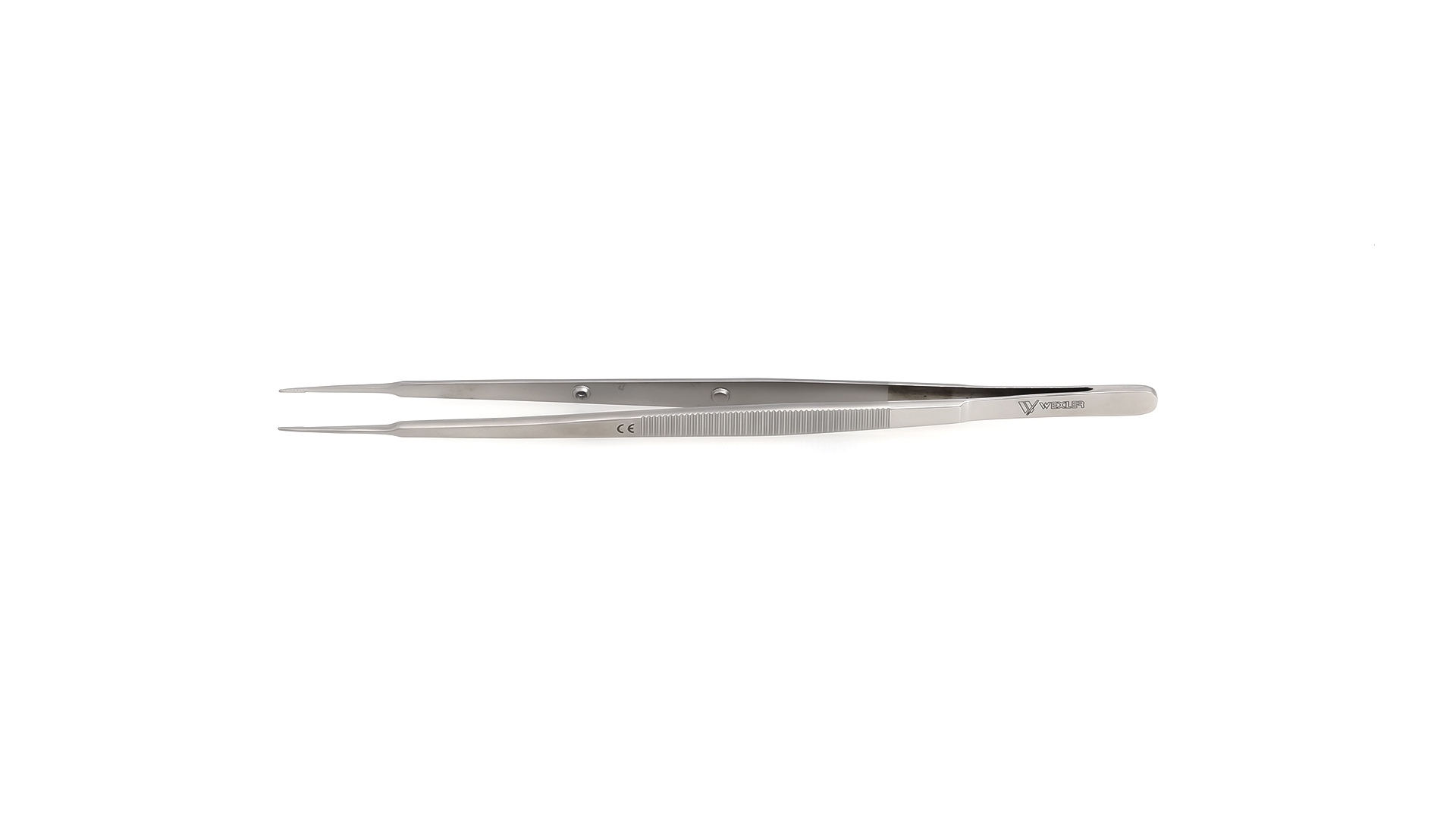 Gerald Platform Forceps - Straight 1mm tips w/TC coated tying platform