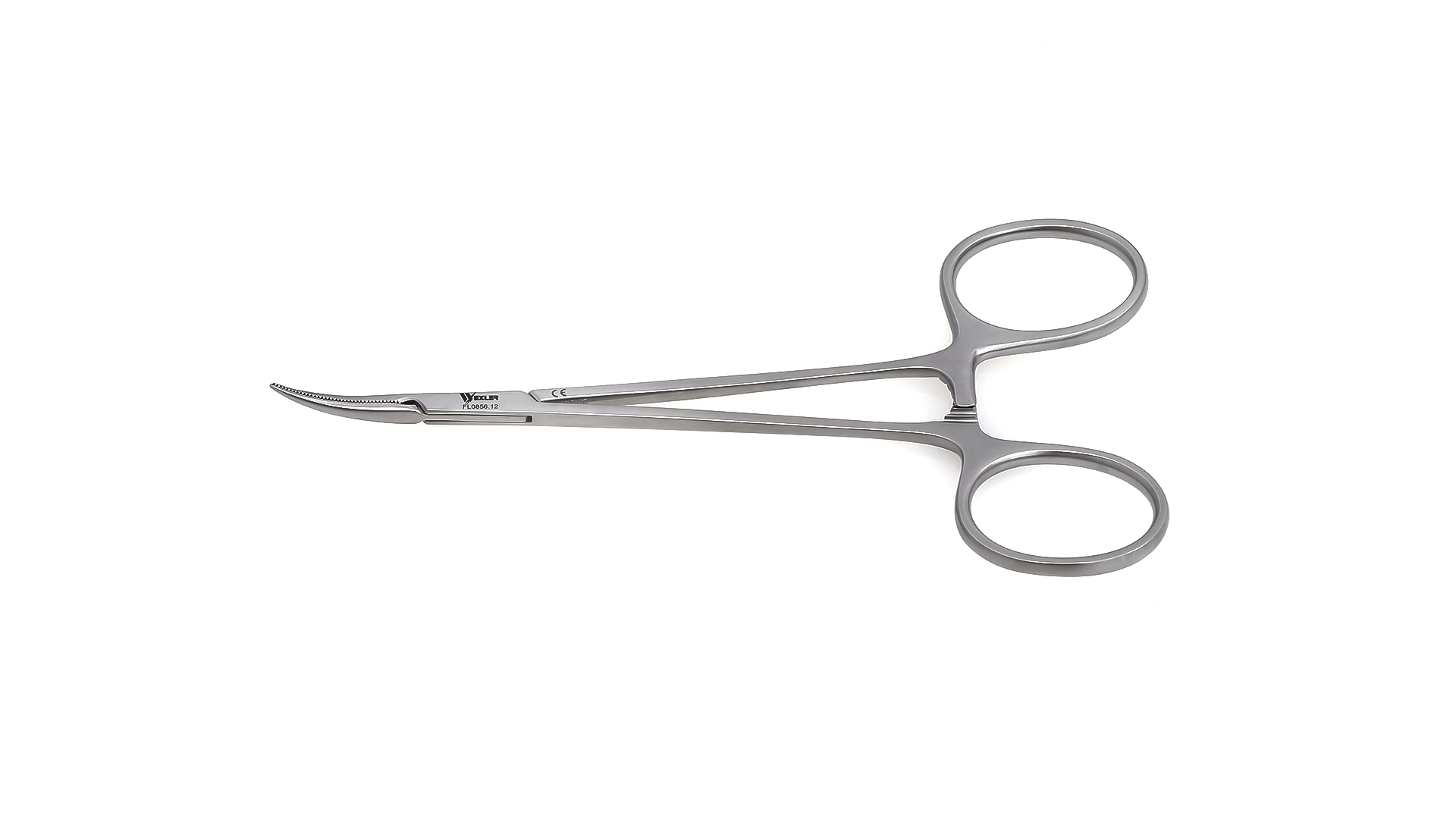 Halstead Forceps - Curved serrated jaws