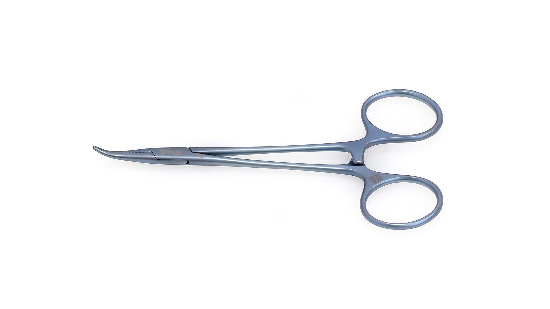 Halstead Forceps - Curved serrated jaws