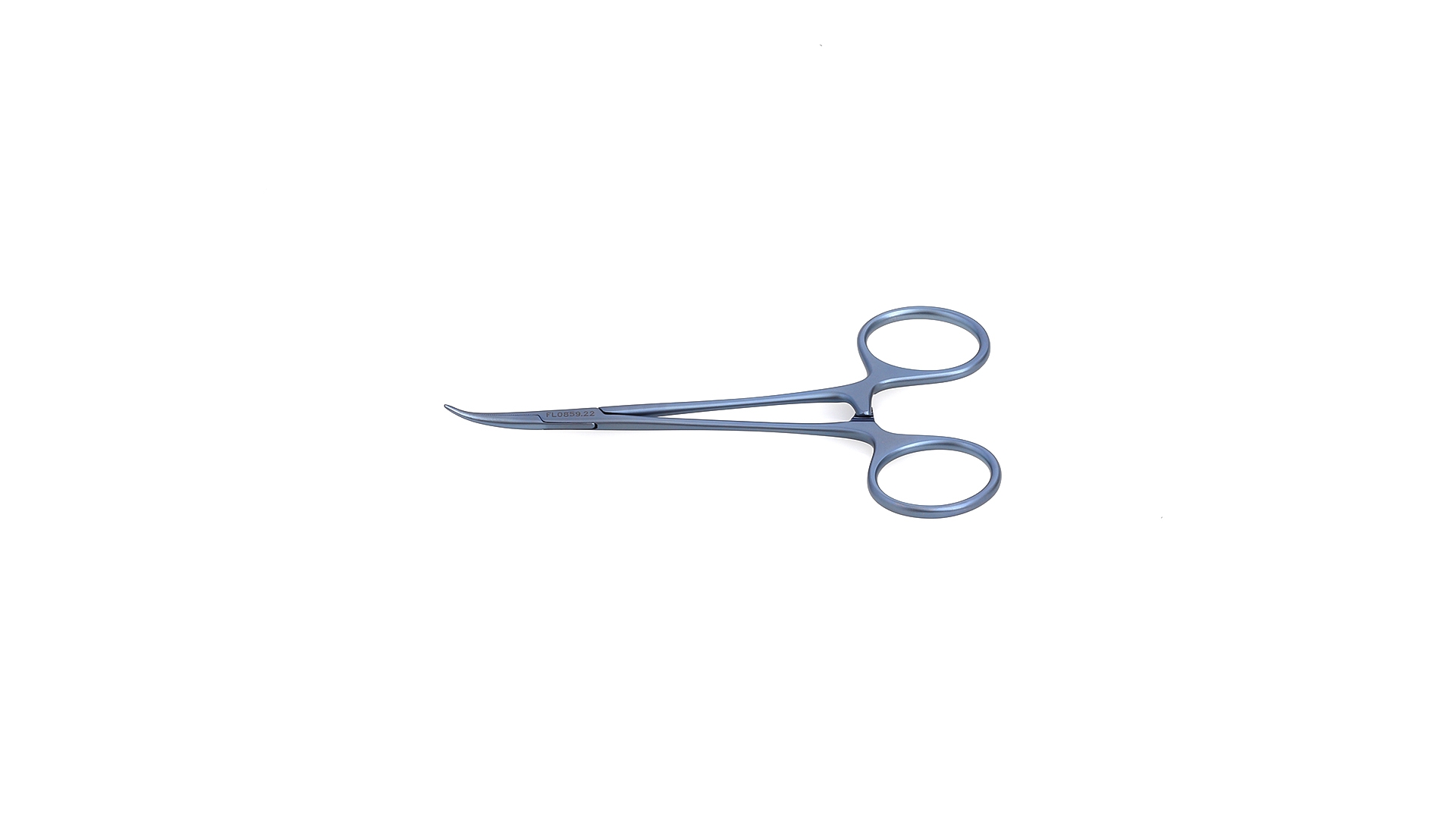 Halstead-Baby Forceps - Curved serrated jaws