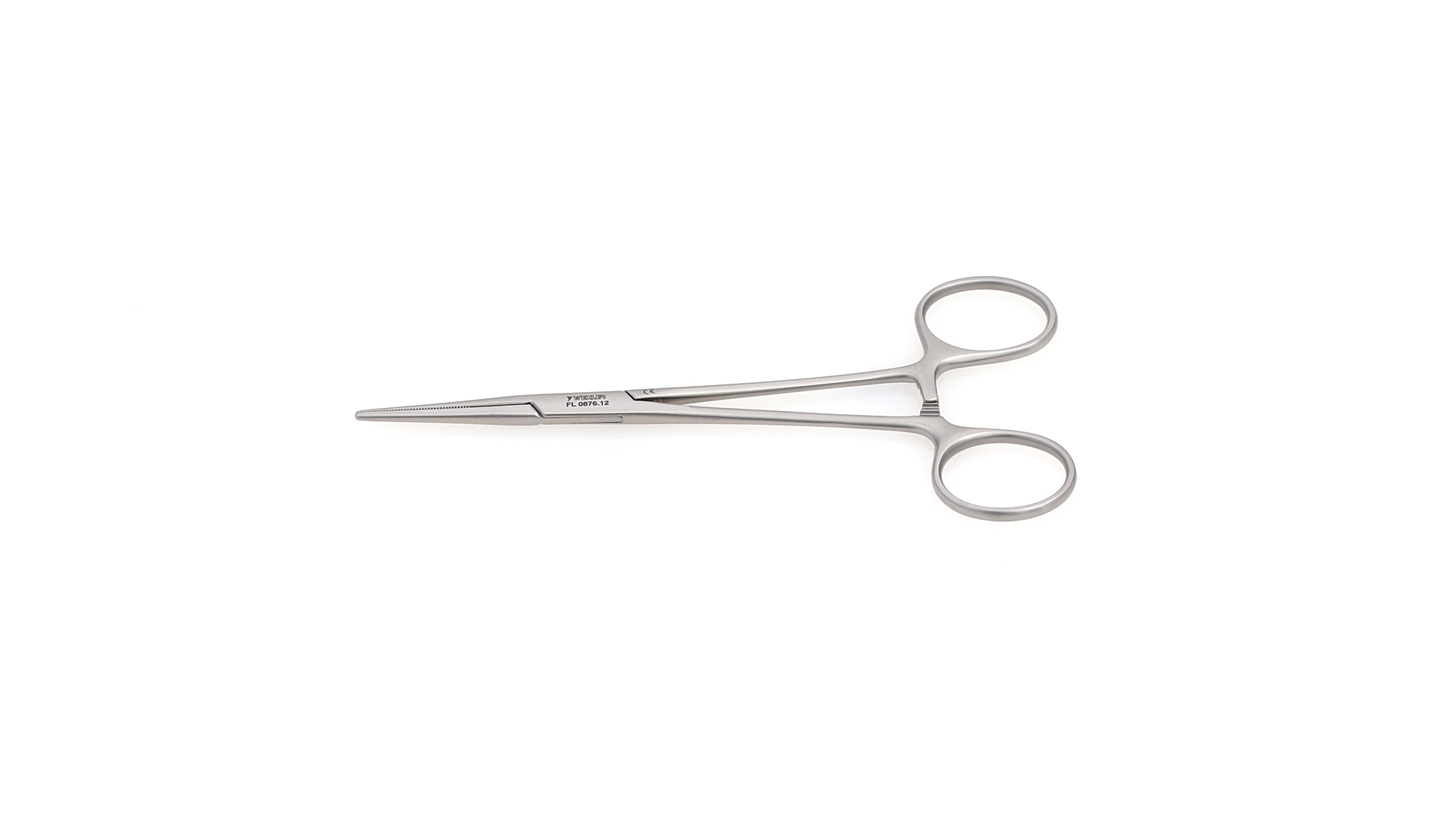Kelly Artery Forceps - Straight serrated jaws