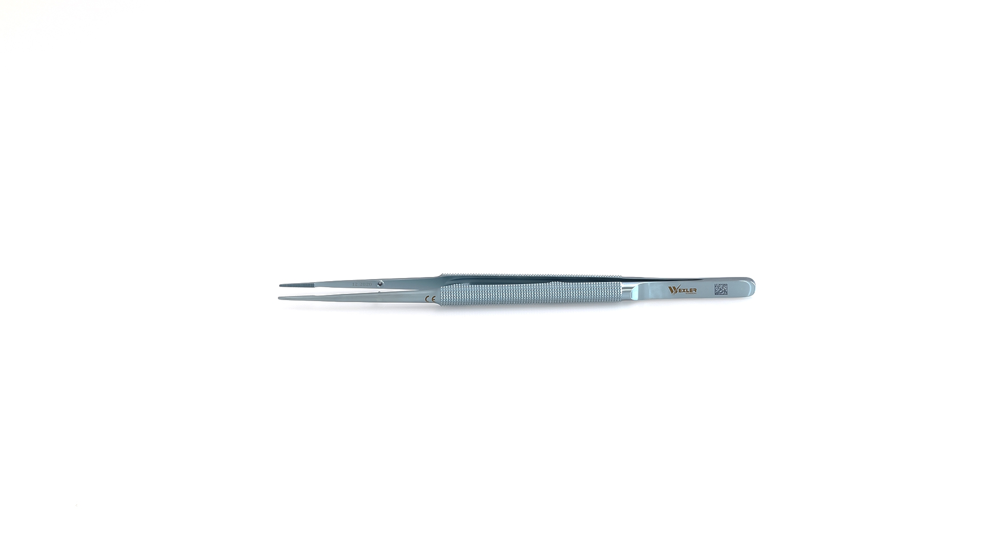 Wexler Micro Forceps - Straight 1mm Serrated tips