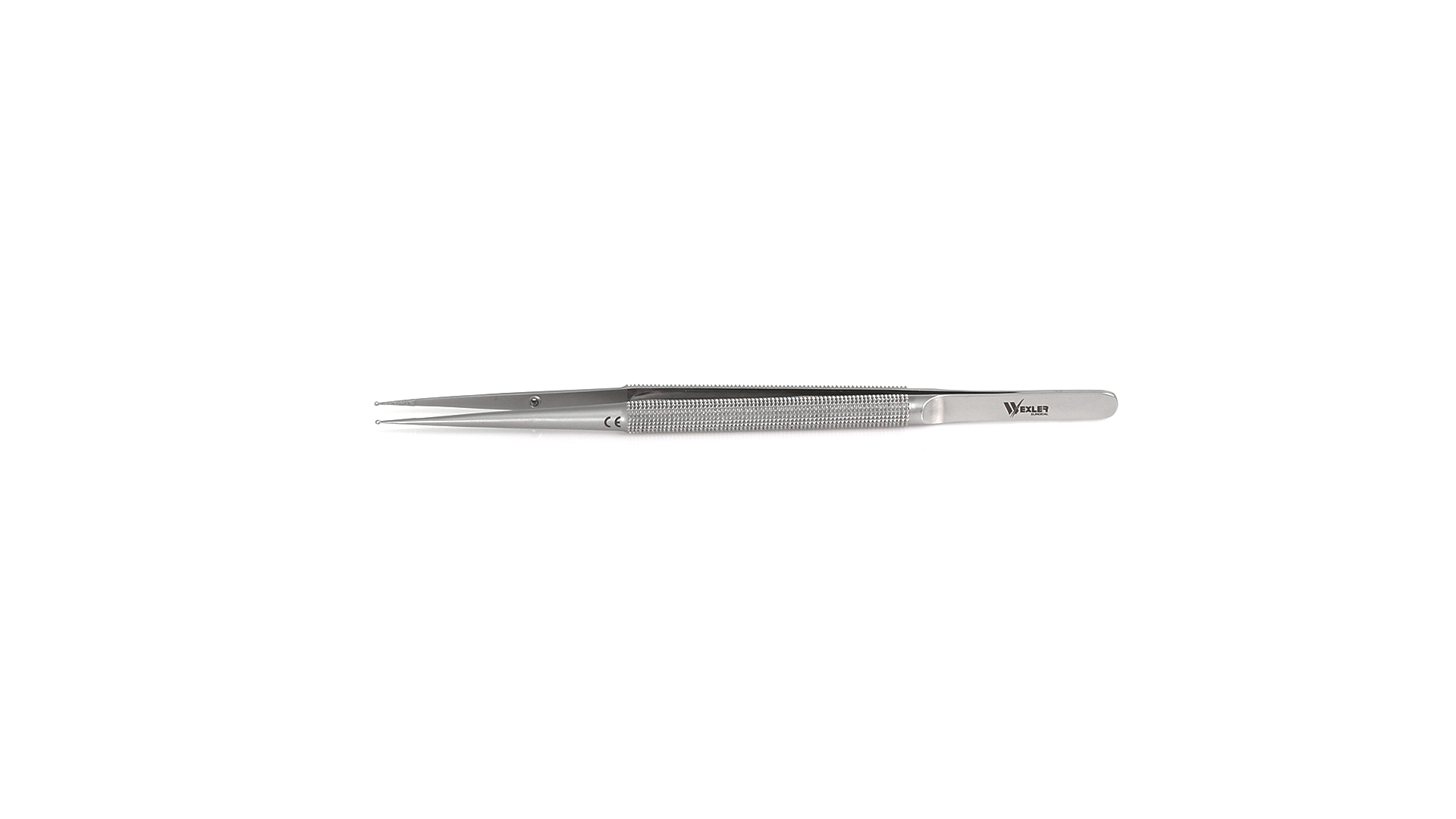 Ring tip Forceps - Straight 1mm rings w/TC coated platform
