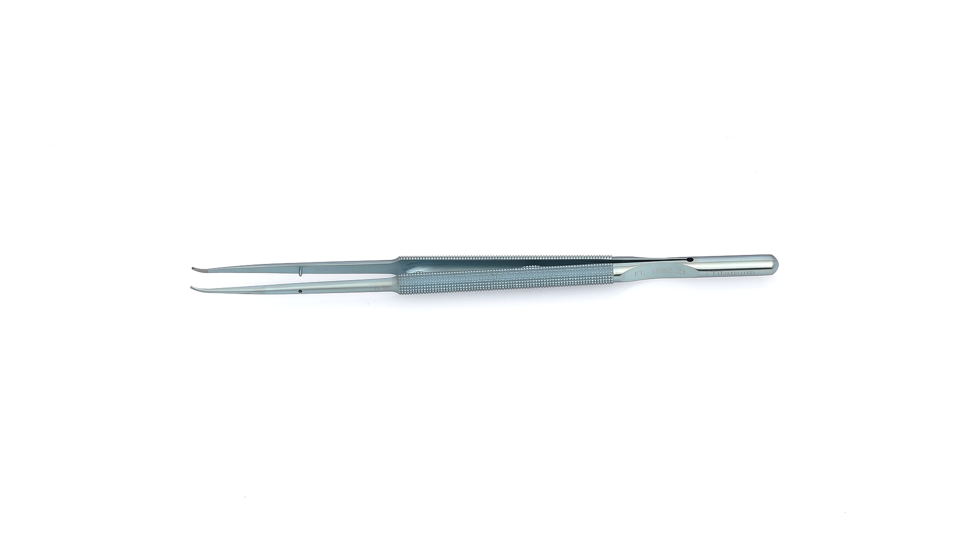 I.M.A. Forceps - Curved 1mm tips