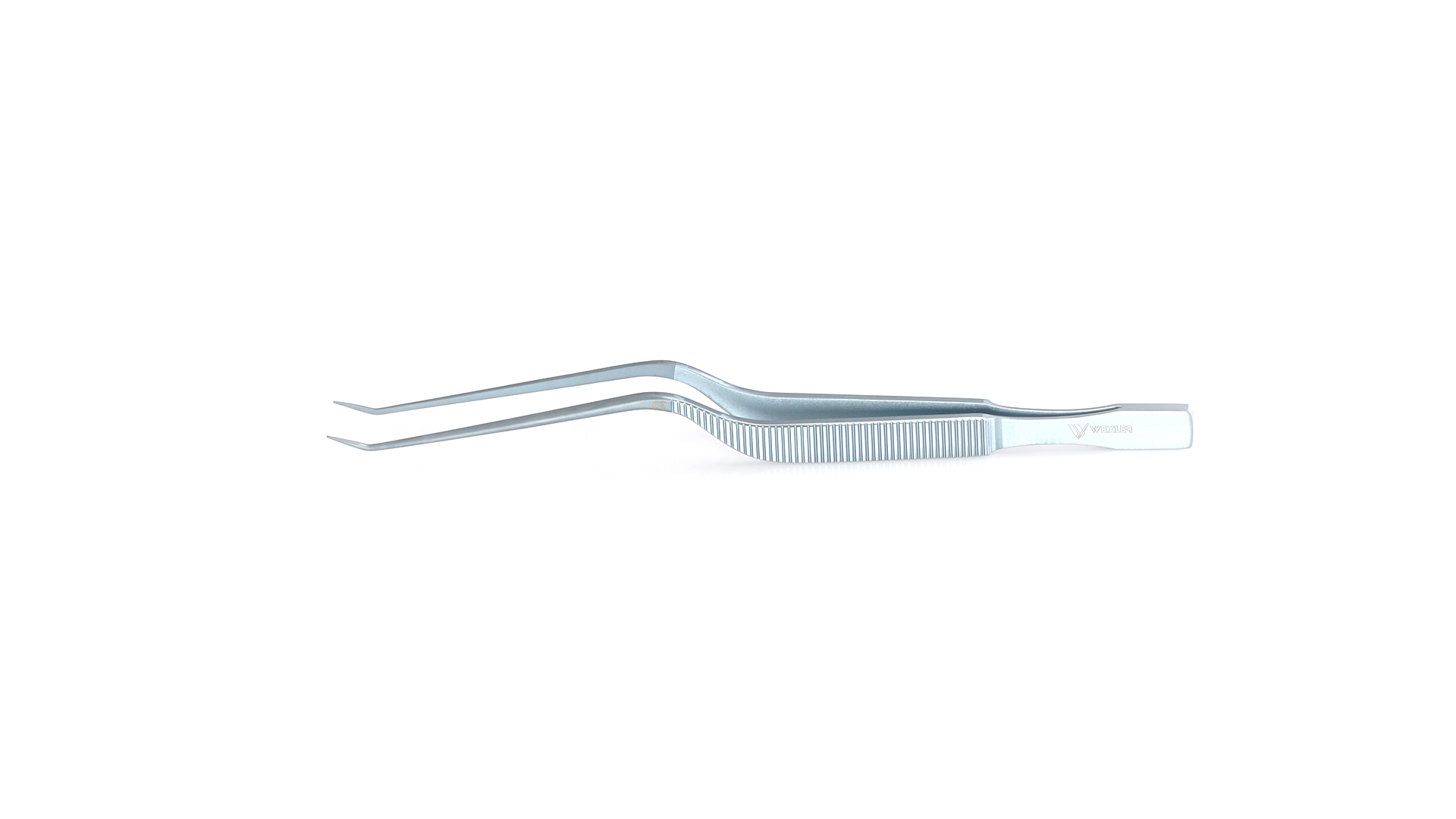 Micro Forceps - Angled 30° Up 0.5mm blunt tips