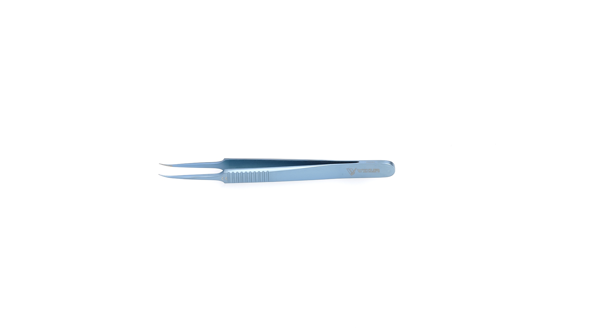 Jeweler Style Forceps # 5 - Curved 0.3mm TC coated tips