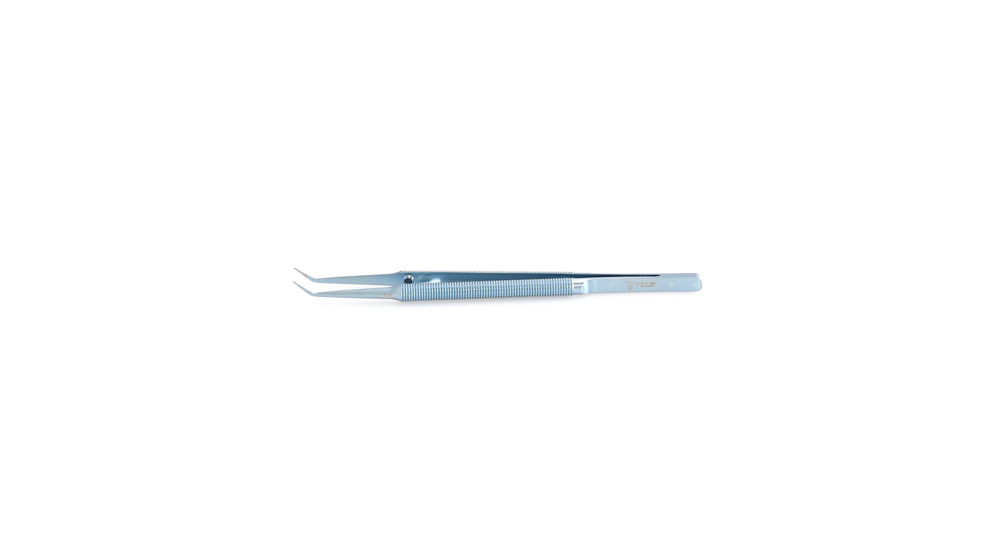 Micro Forceps - 45 Degree Angled 0.5mm tips  w/TC coated tying platform
