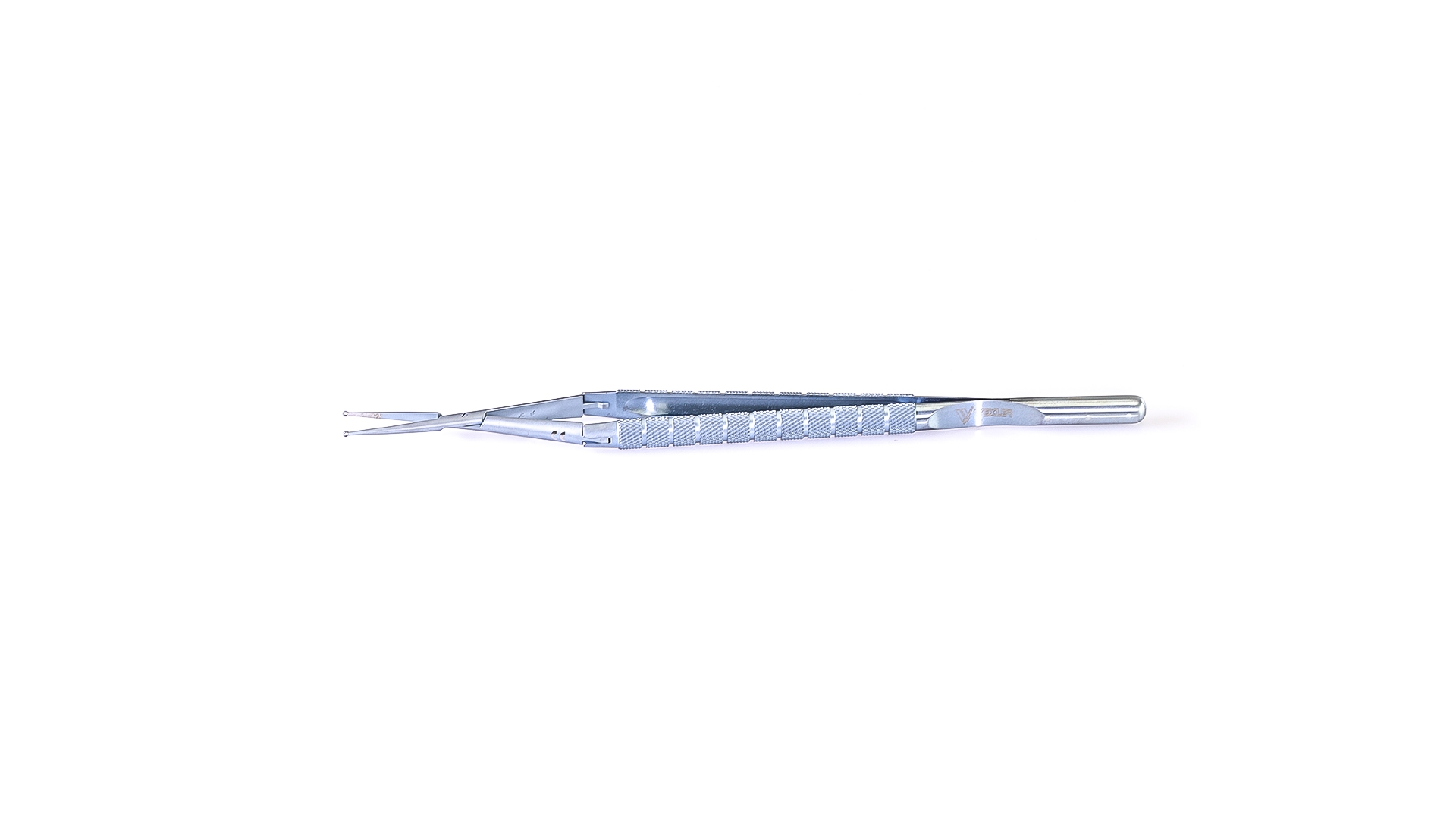 Velox Double-Action Ring tip Forceps - Straight 1.8mm TC coated rings
