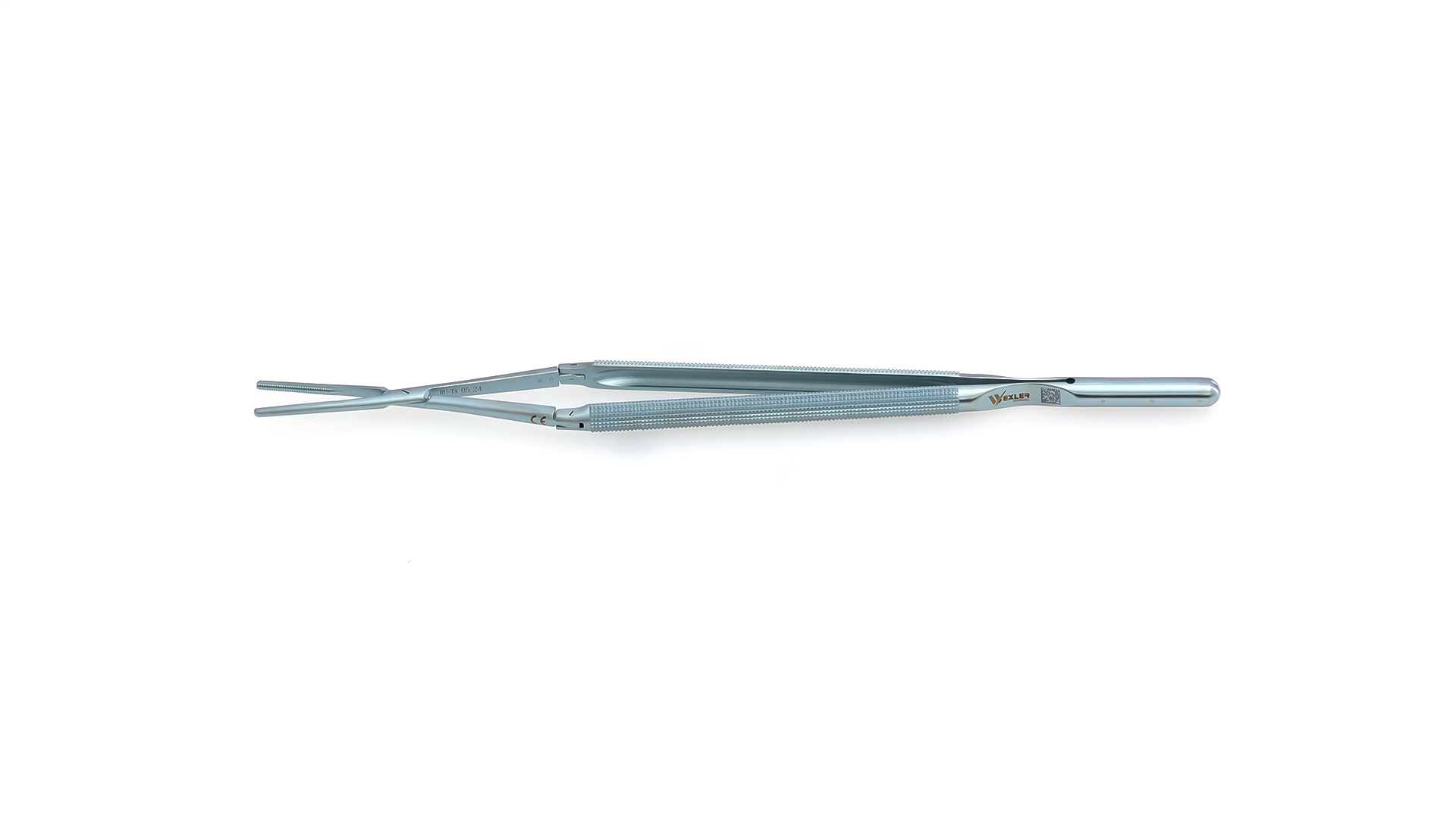 Velox Double-Action DeBakey Forceps - Straight 2.5mm tips