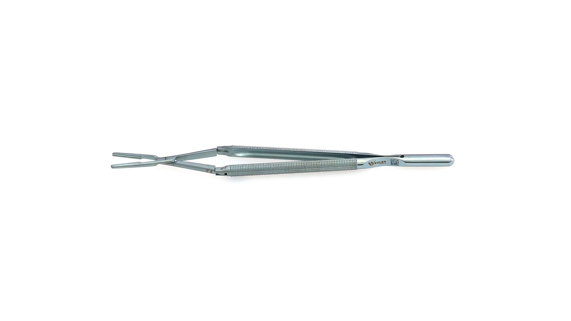 Velox Double-Action DeBakey Forceps - Straight 2.5mm tips