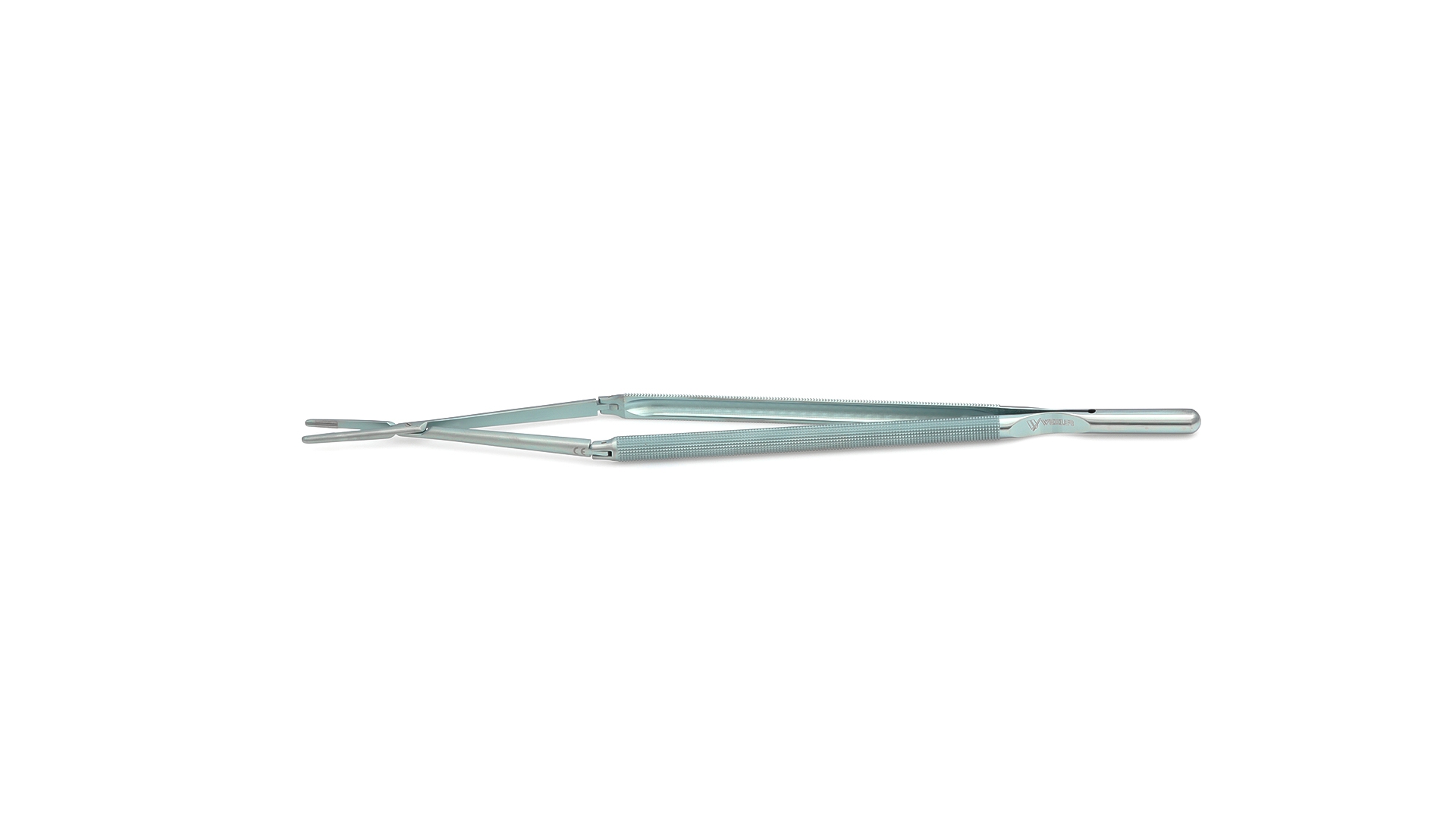 Velox Double-Action DeBakey Forceps - Straight 2.5mm tips w/TC coated platform