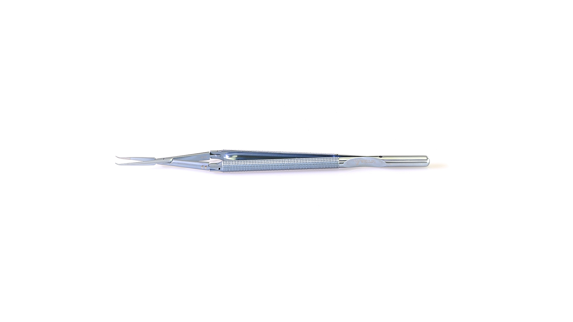 Velox Double-Action Platform Forceps - Curved 0.5mm tips w/TC coated tying platform