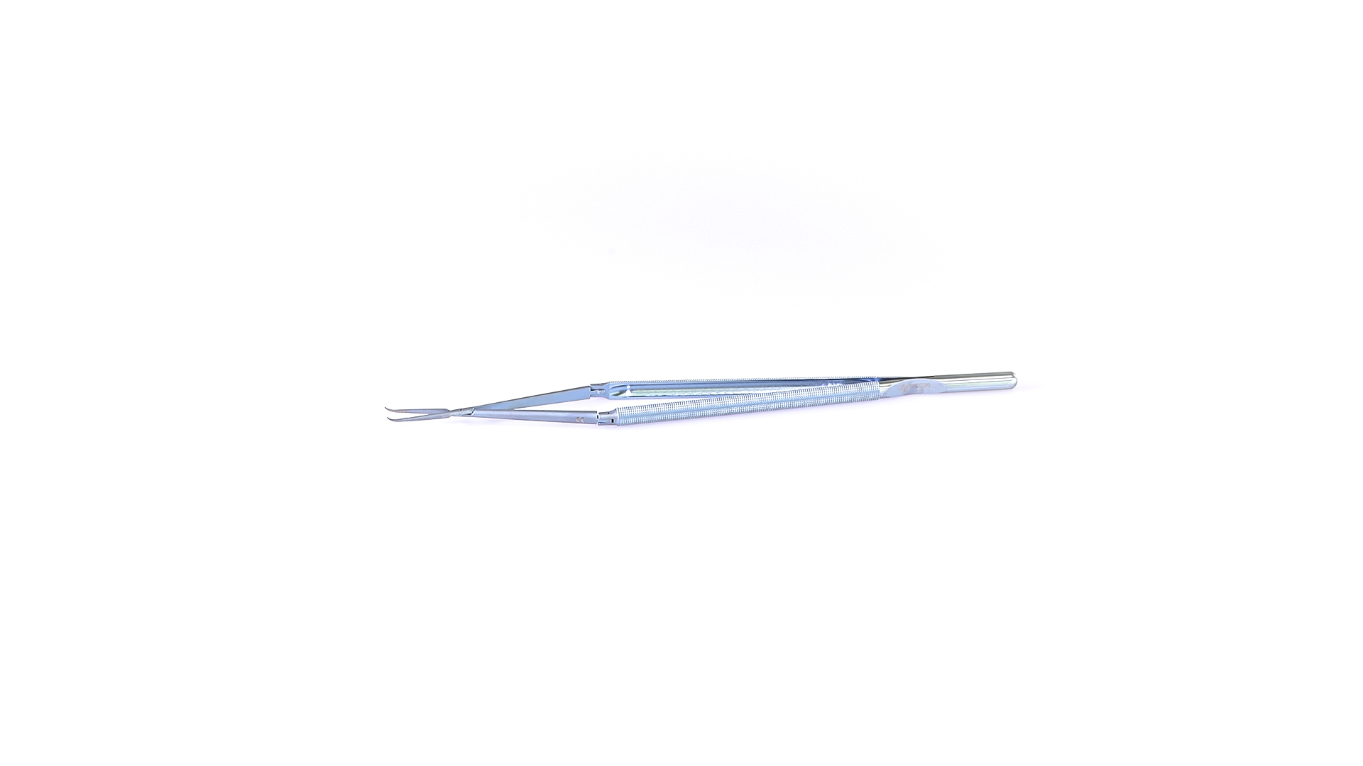 Velox Double-Action Platform Forceps - Curved 0.5mm tips w/TC coated tying platform