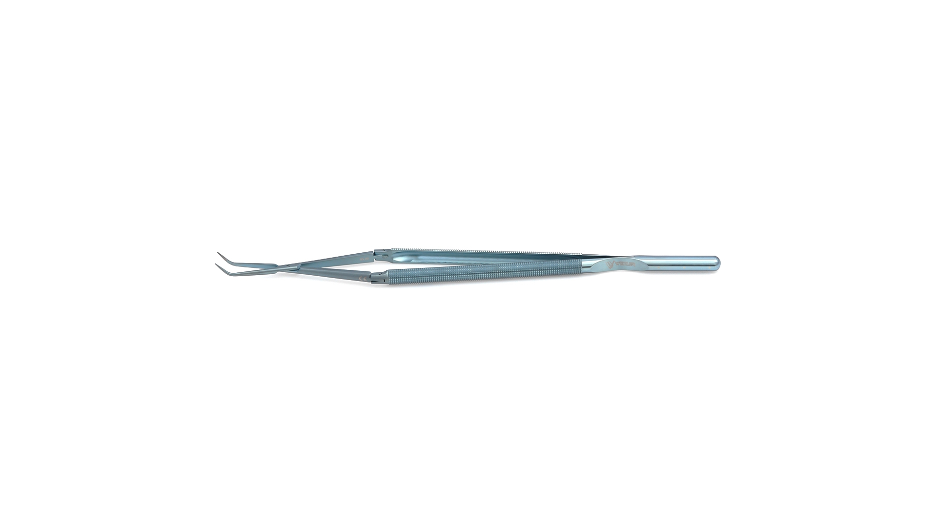 Velox Double-Action I.M.A. Forceps - 45° Angled 0.5mm tips