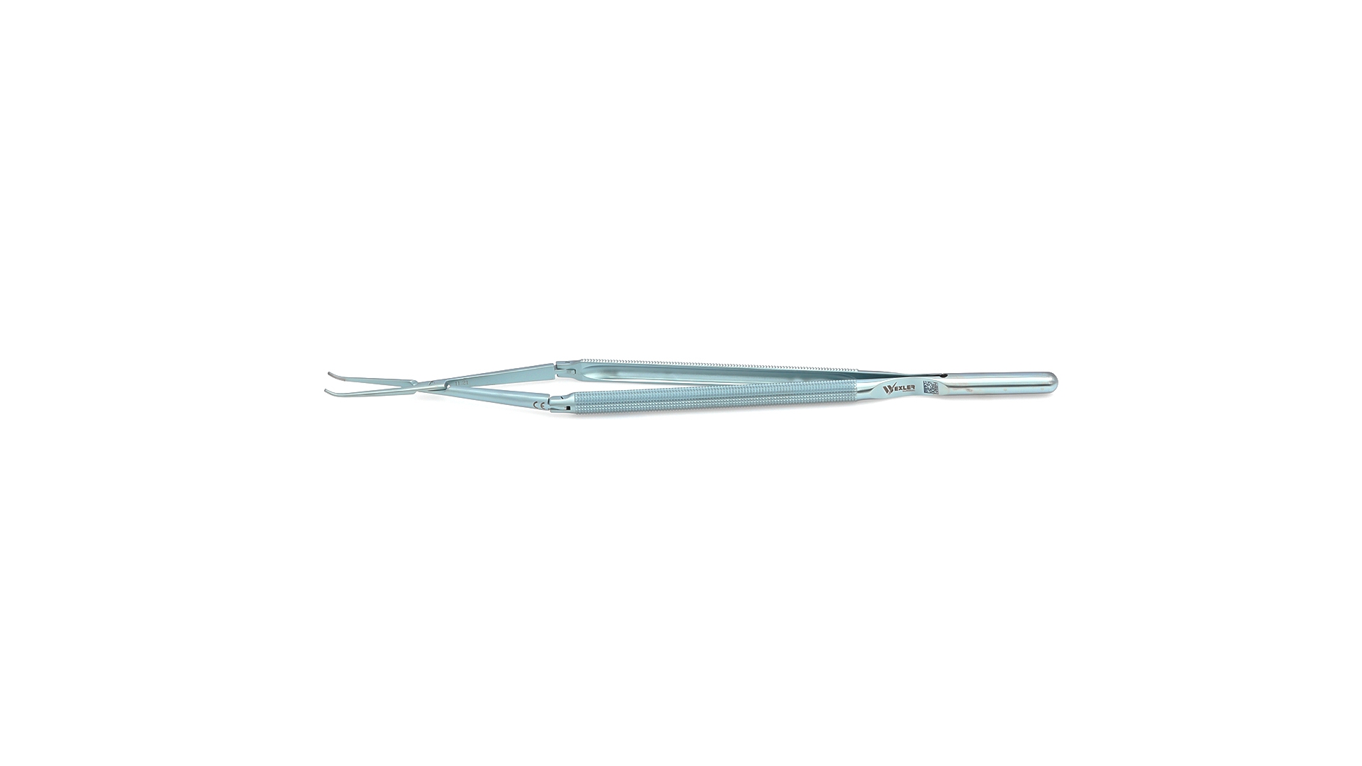 Velox Double-Action I.M.A. Forceps - Curved 1mm tips