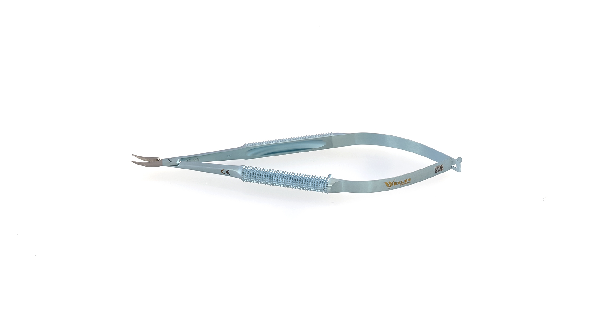 Barraquer Delicate Needle Holder - Curved TC coated jaws