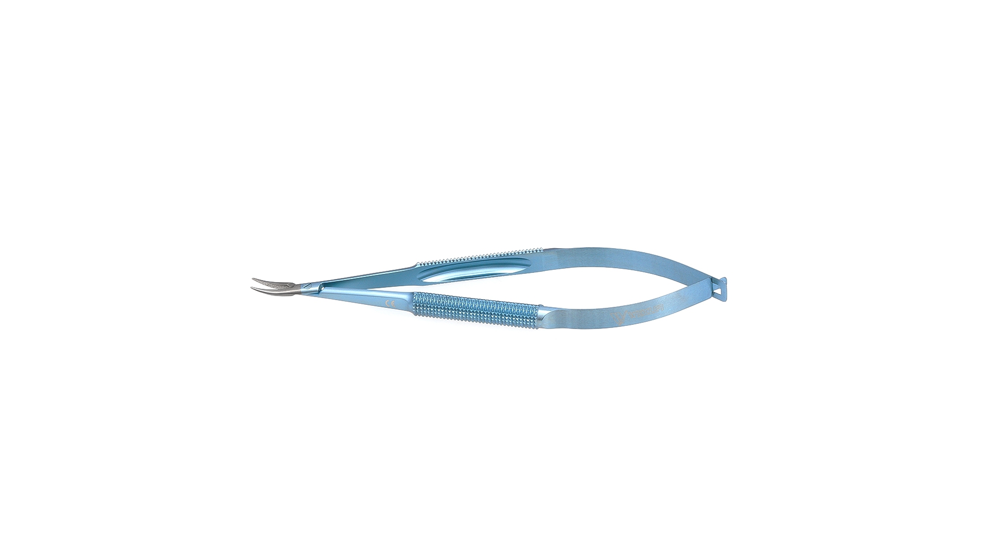 Barraquer Needle Holder - Curved TC coated jaws