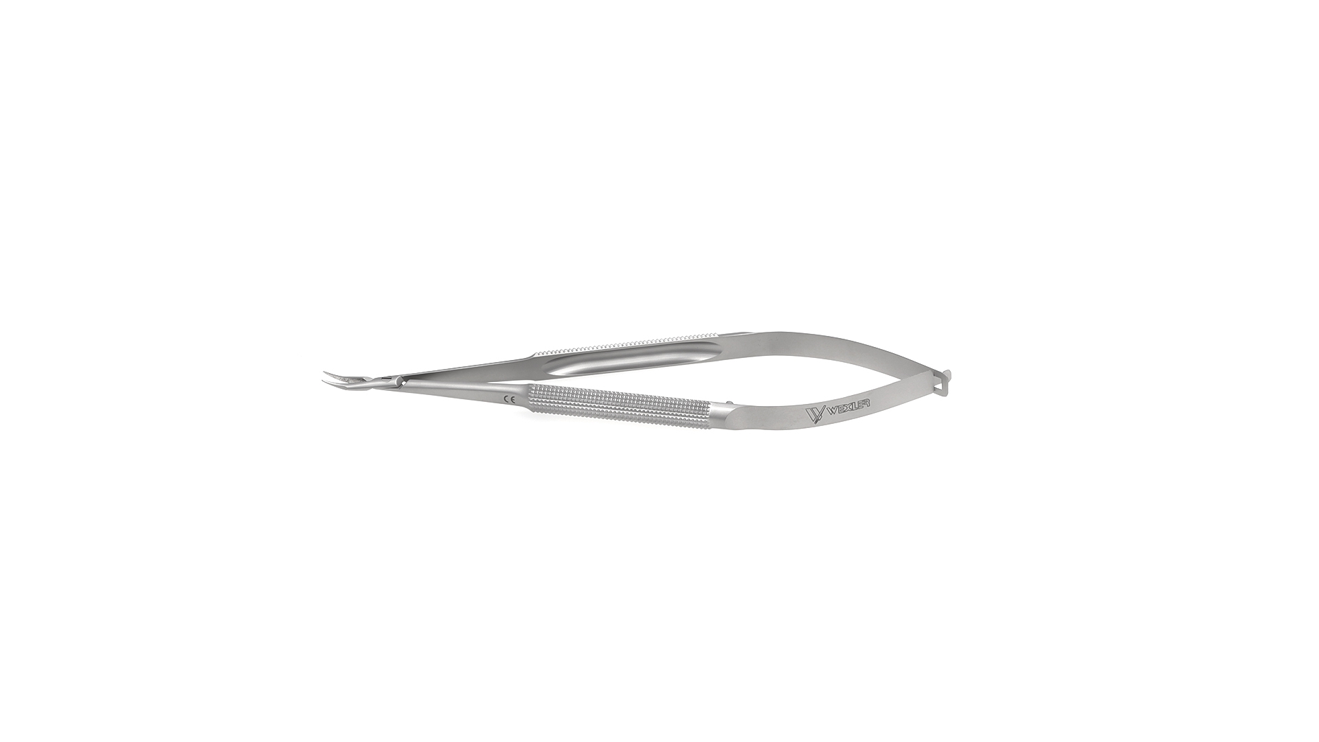 Barraquer Delicate Needle Holder - Curved TC coated jaws