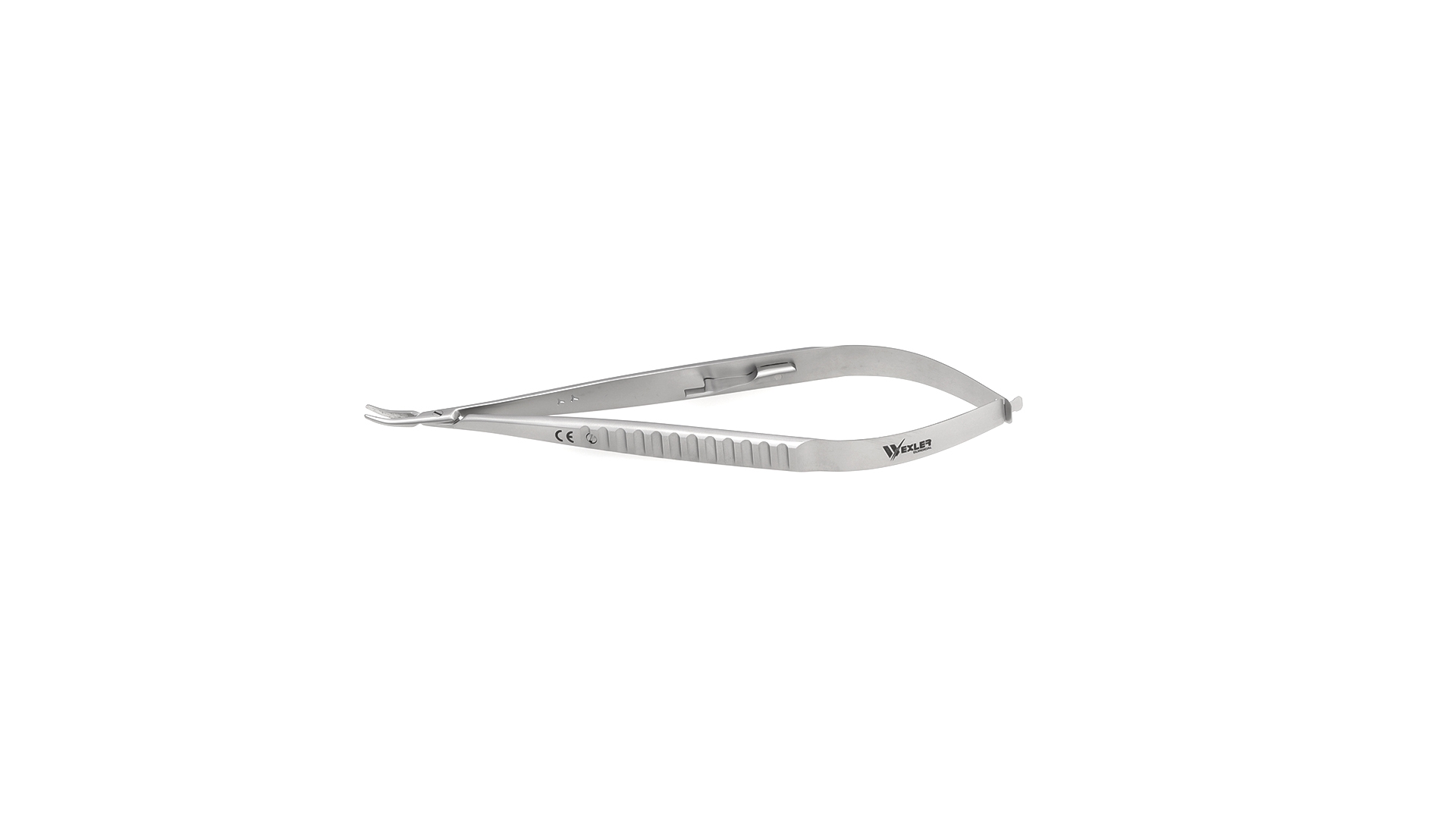 Castroviejo Micro Needle Holder - Curved TC coated jaws