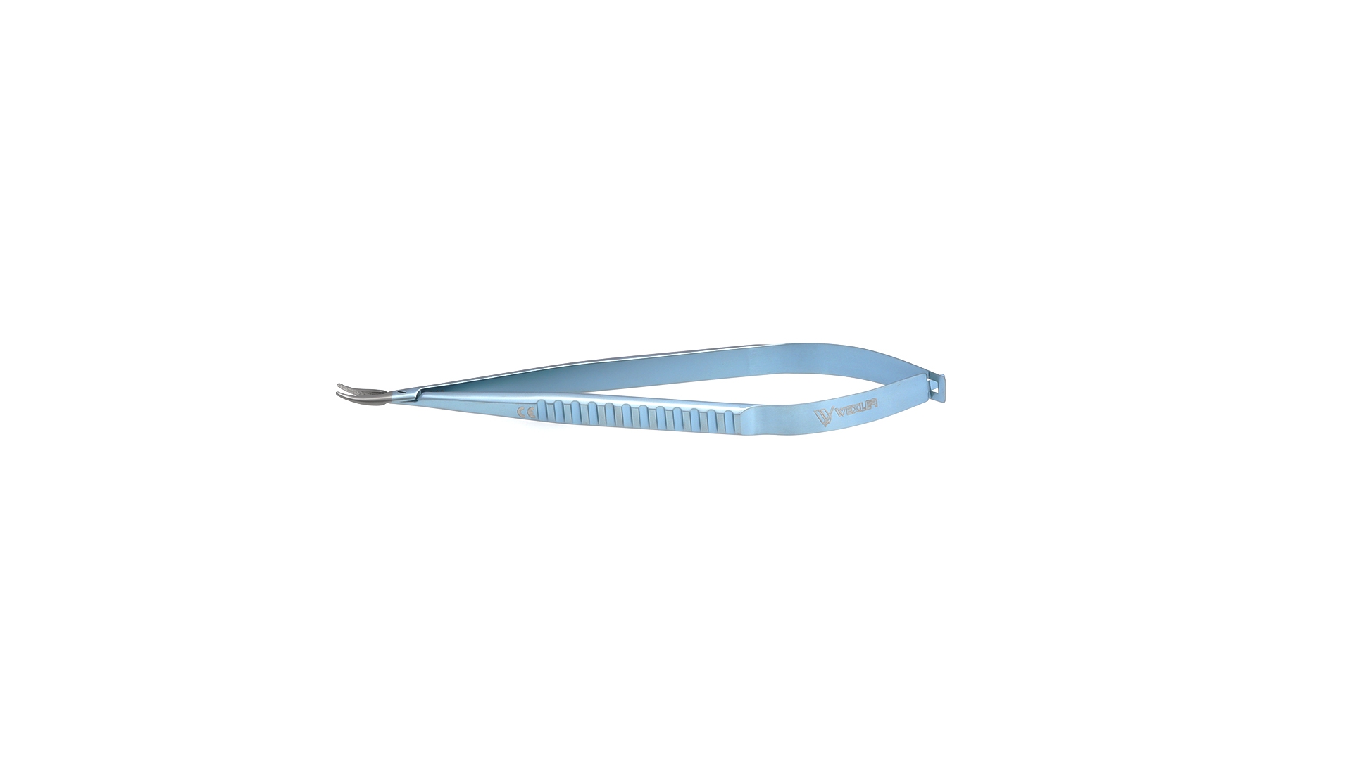Castroviejo Micro Needle Holder - Curved TC coated jaws