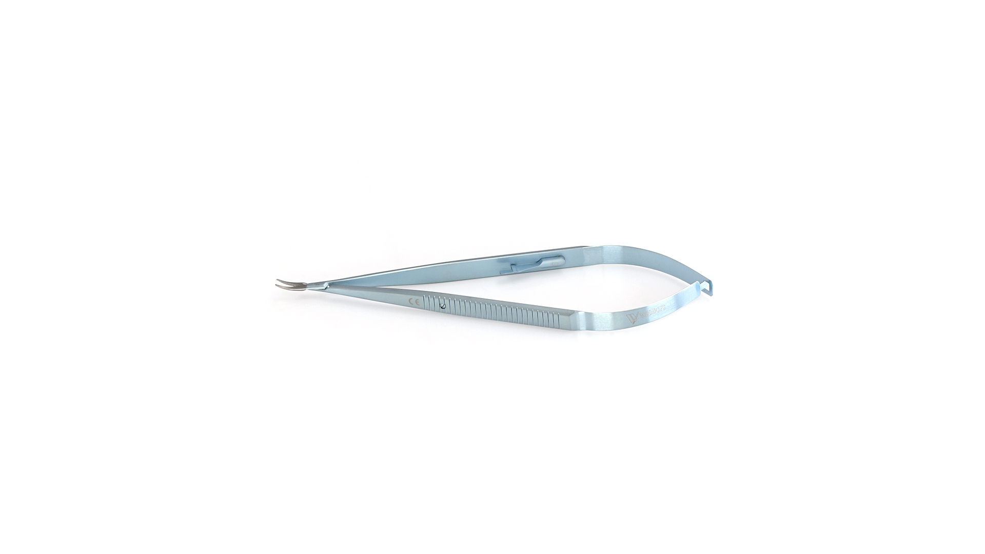 Castroviejo Delicate Needle Holder - Curved TC coated jaws