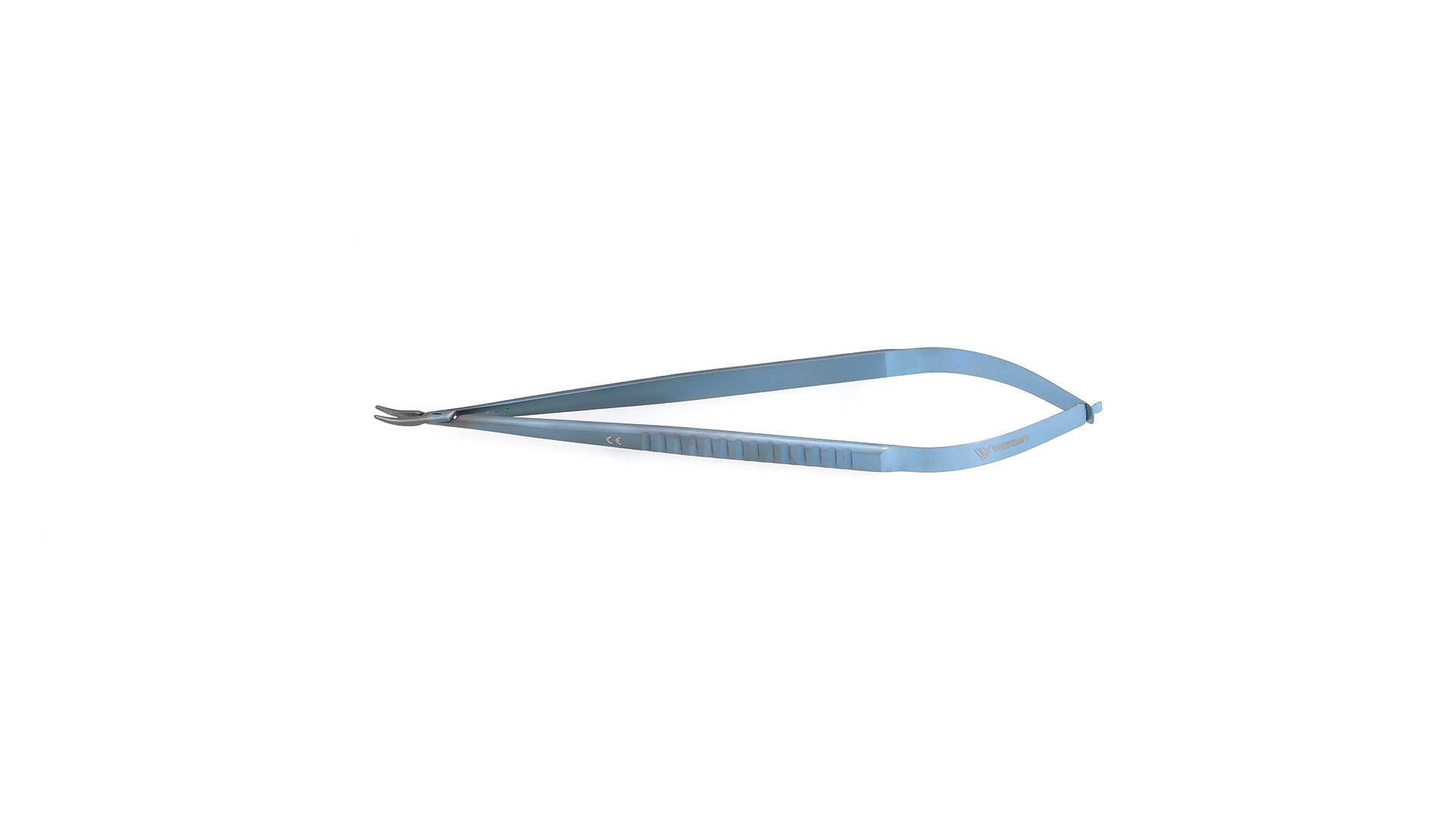 Castroviejo Micro Needle Holder - Curved TC coated jaws
