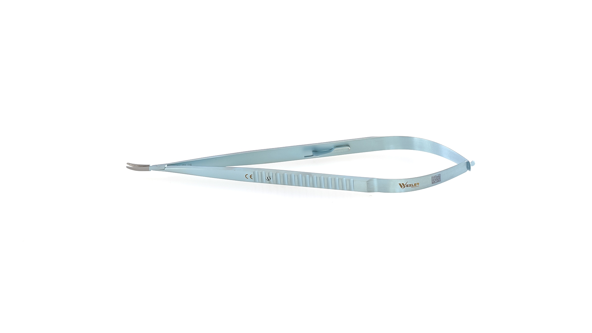 Castroviejo Micro Needle Holder - Curved TC coated jaws