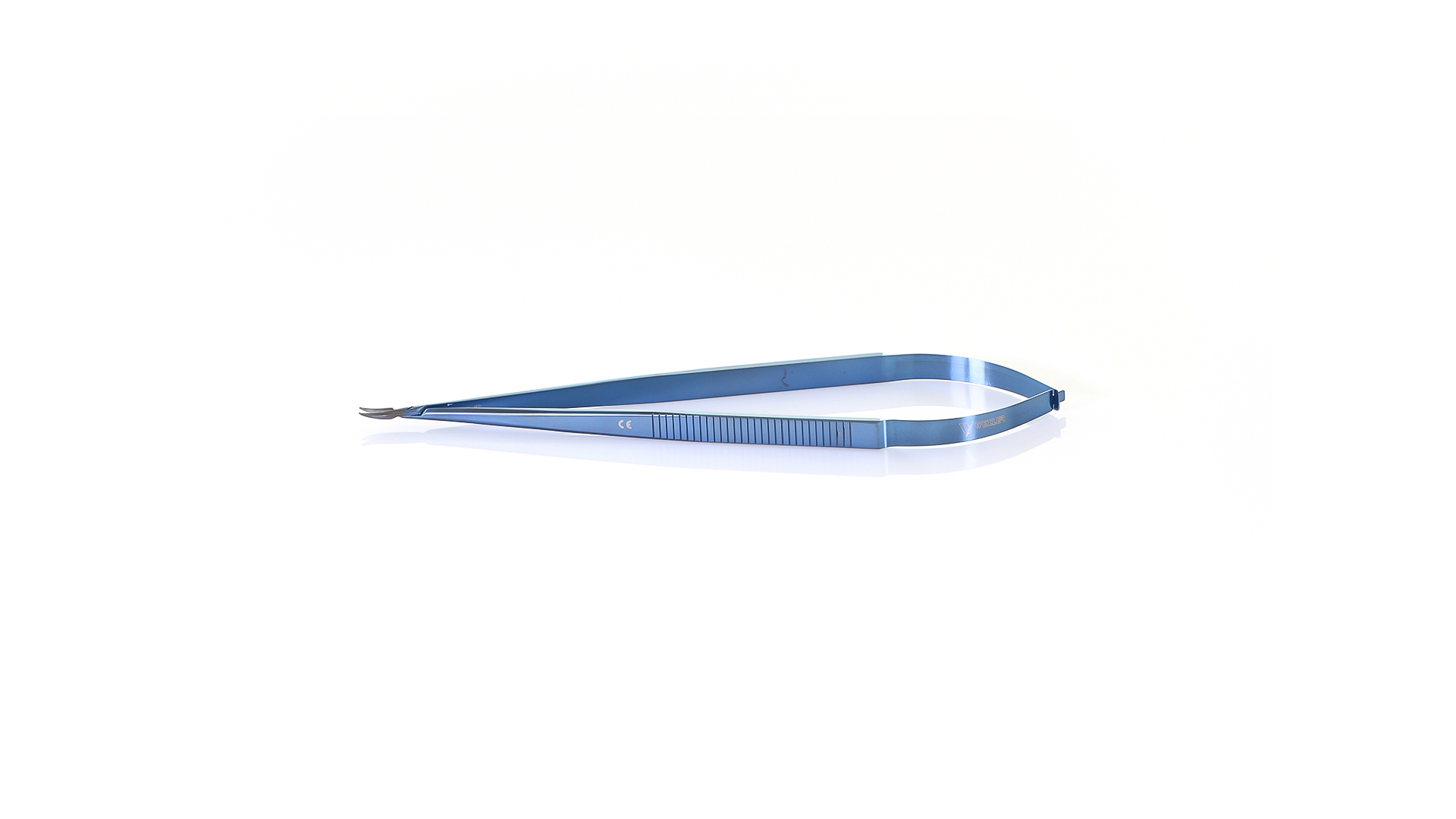Castroviejo Delicate Needle Holder - Curved TC coated jaws