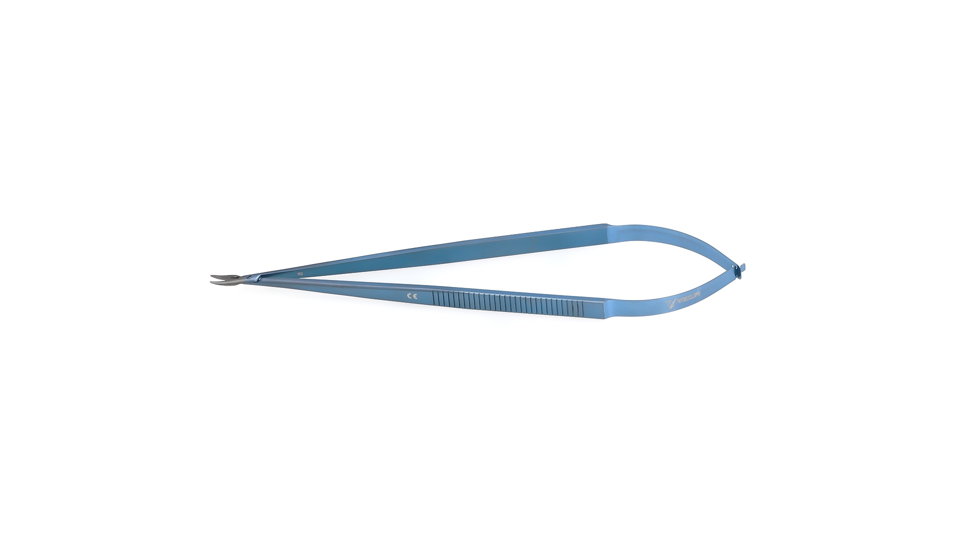 Castroviejo Delicate Needle Holder - Curved TC coated jaws