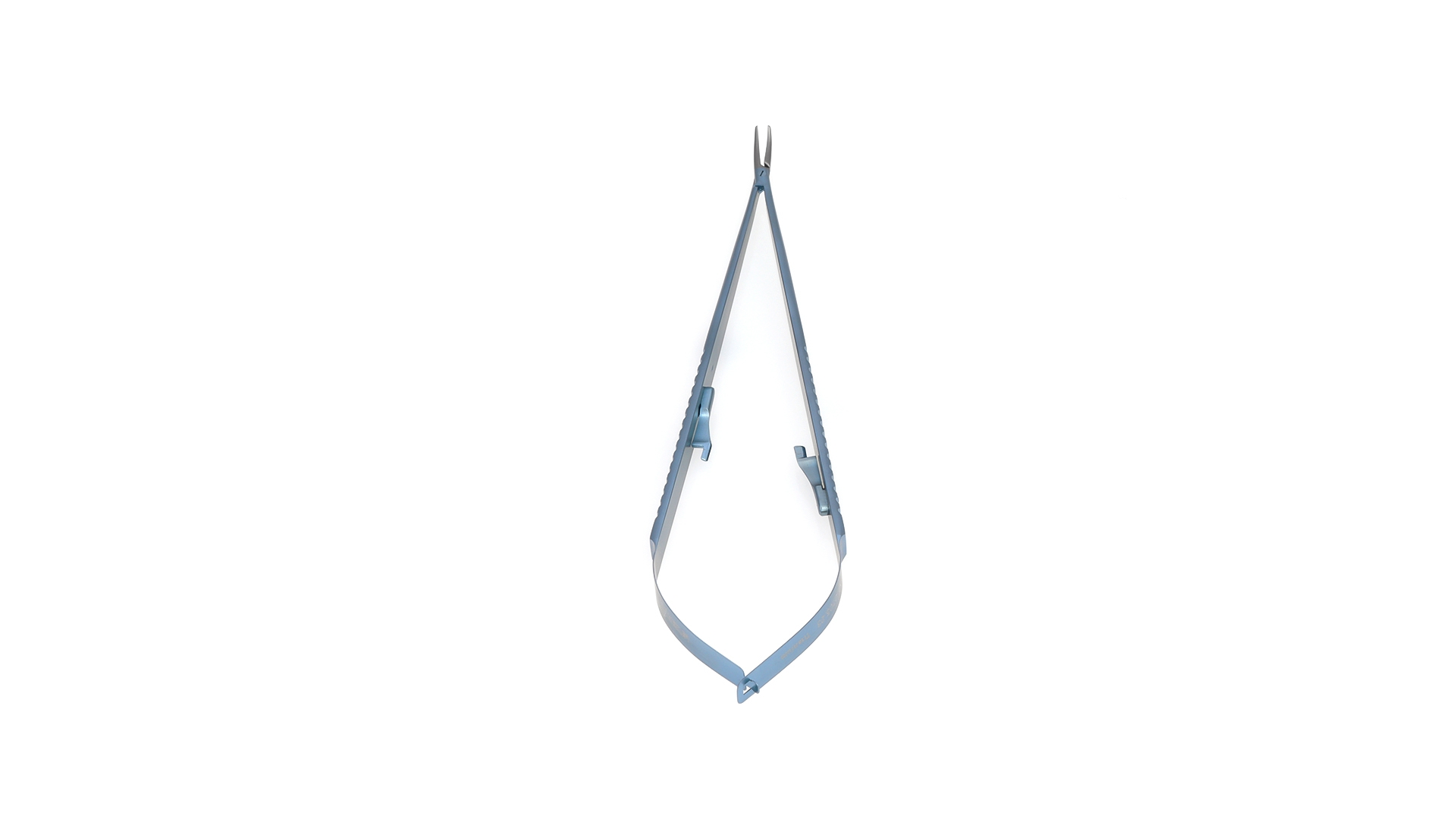 Castroviejo Micro Needle Holder - Curved TC coated jaws