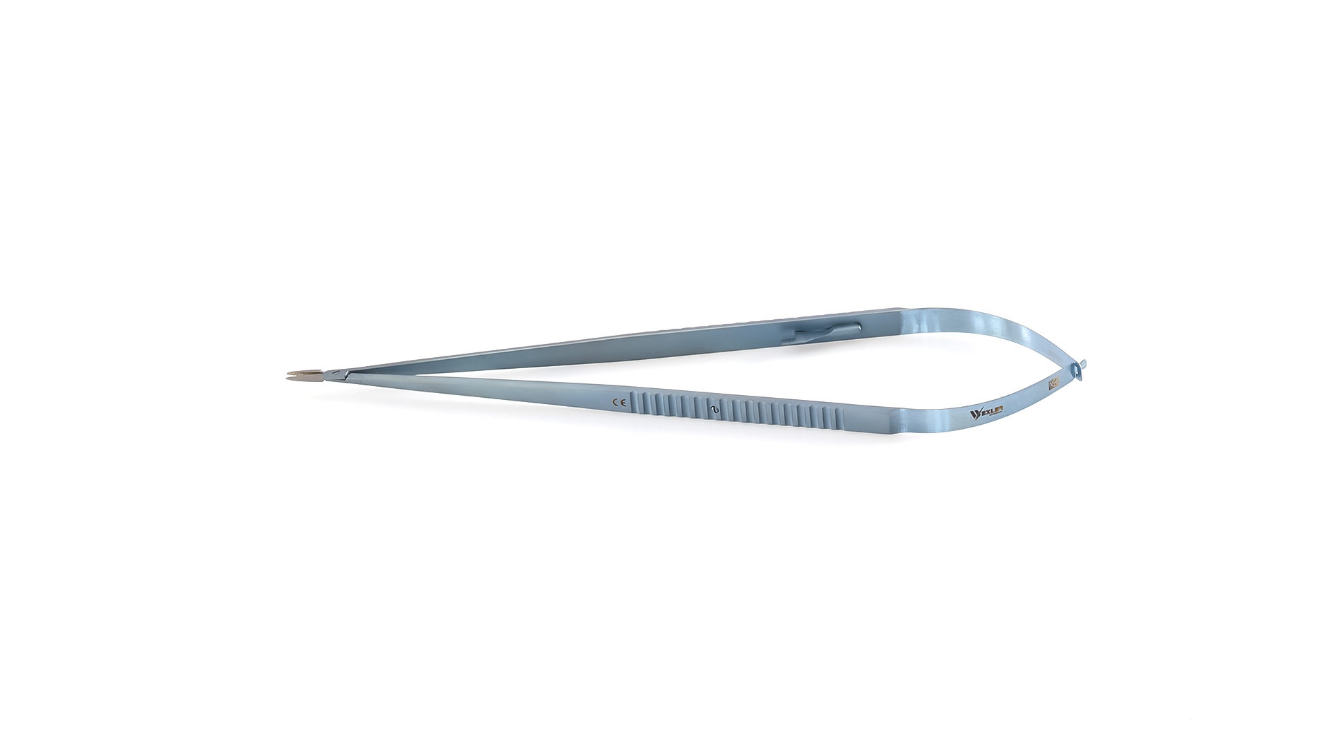 Castroviejo Micro Needle Holder - Straight Short TC coated jaws