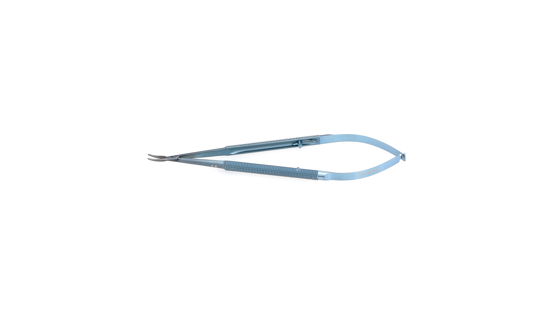 Jacobson Micro Needle Holder - Curved TC coated jaws
