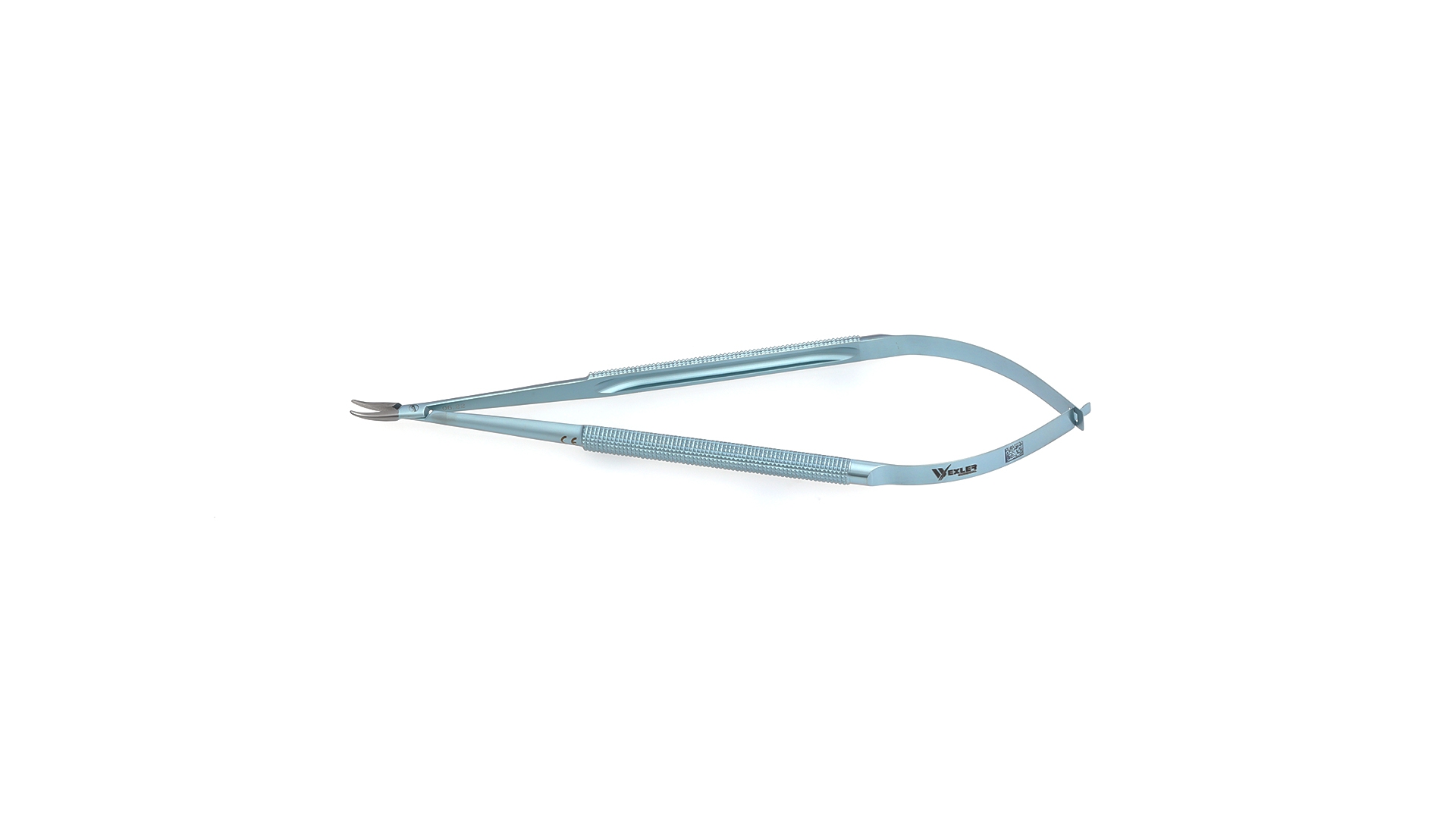 Jacobson Delicate Needle Holder - Curved TC coated jaws