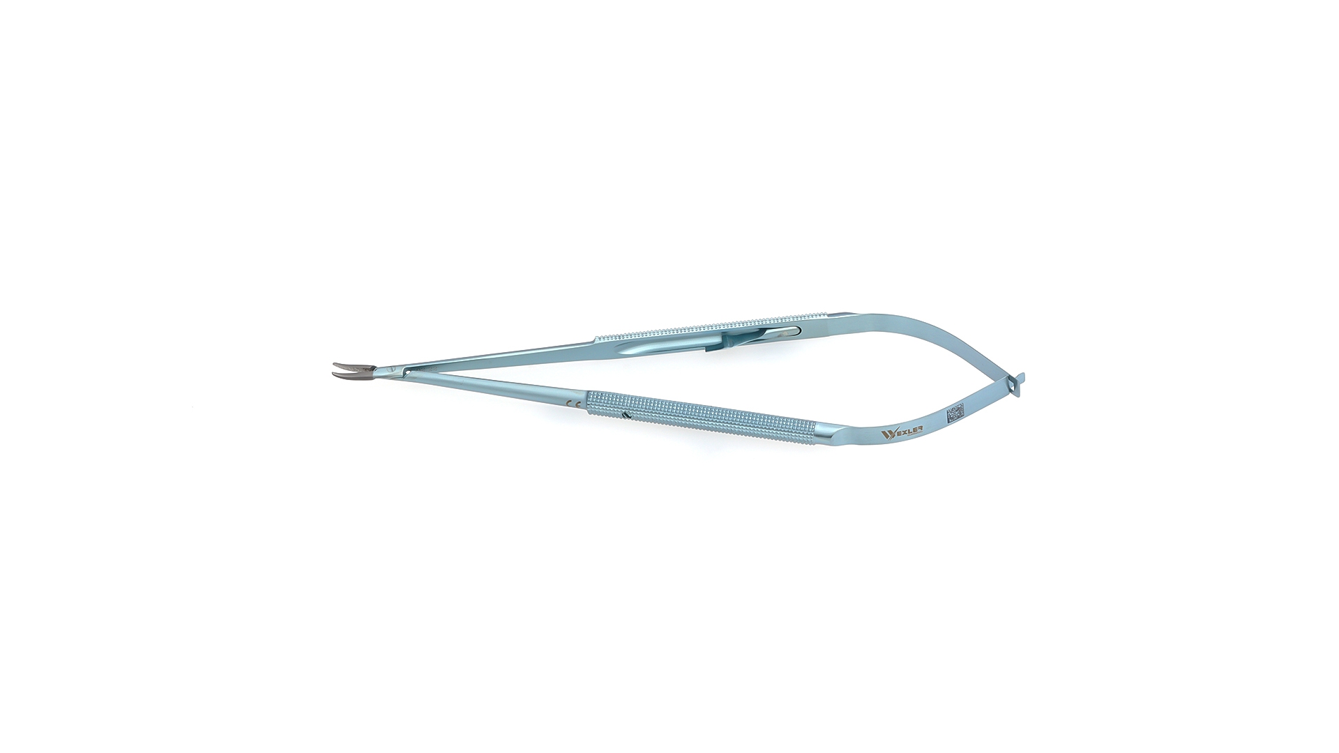 Jacobson Delicate Needle Holder - Curved TC coated jaws
