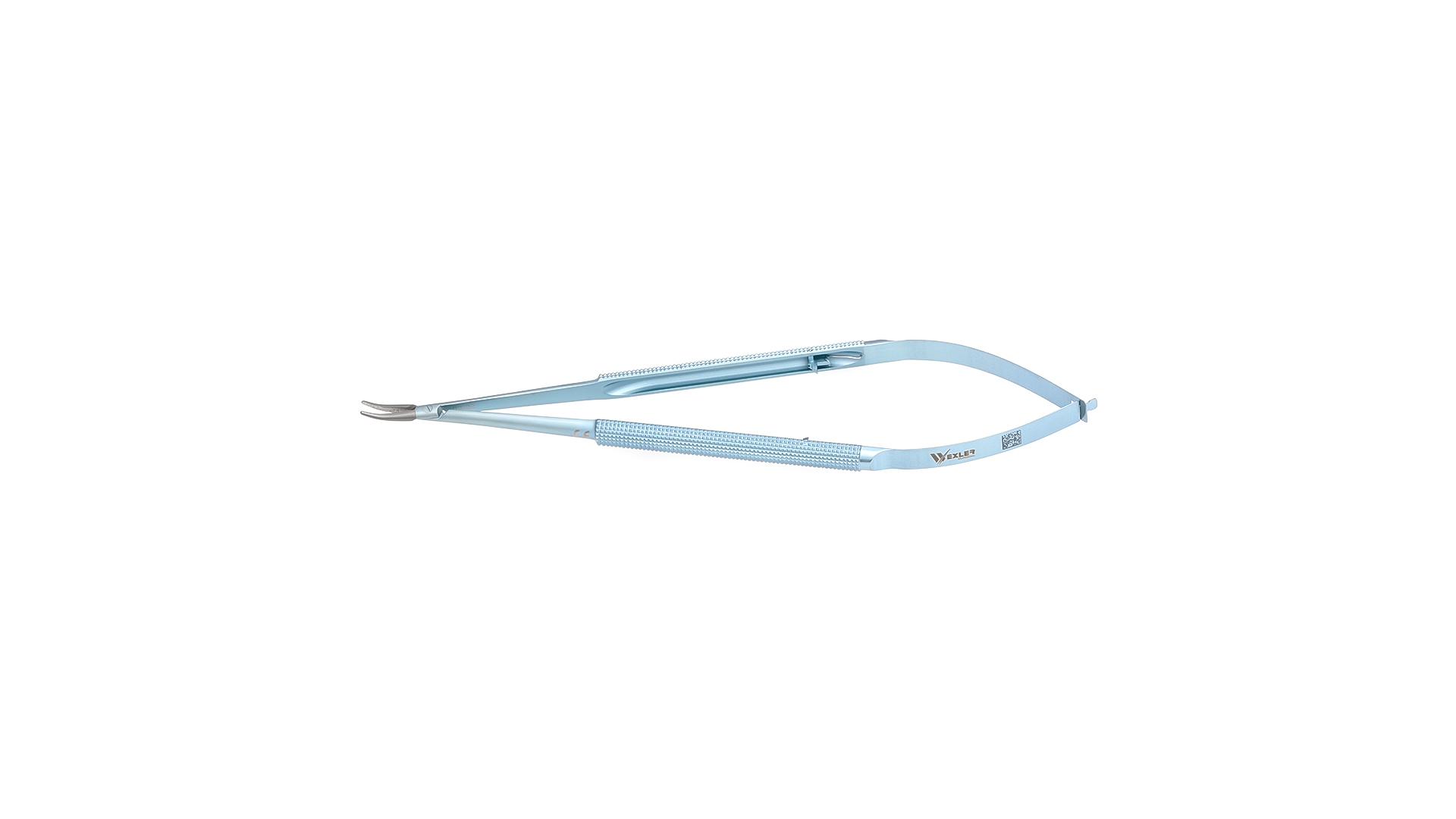 Jacobson Micro Needle Holder - Curved TC coated jaws