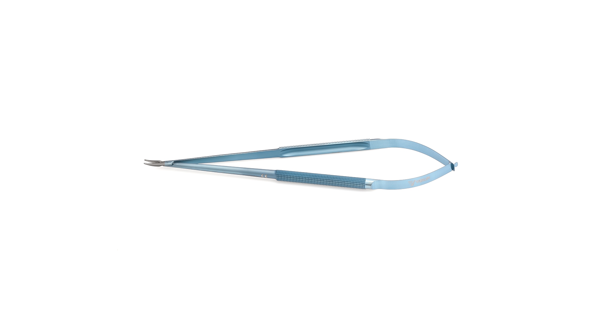 Jacobson Delicate Needle Holder - Curved TC coated jaws