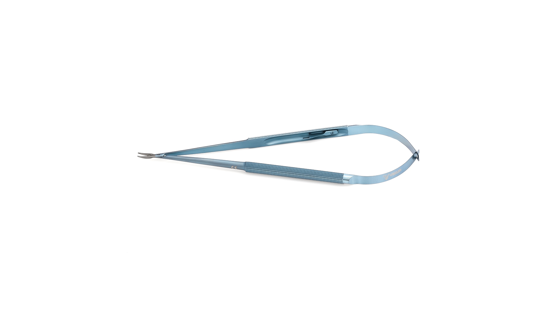 Jacobson Delicate Needle Holder - Curved TC coated jaws