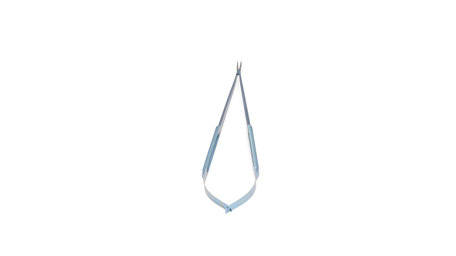 Jacobson Delicate Needle Holder - Curved TC coated jaws