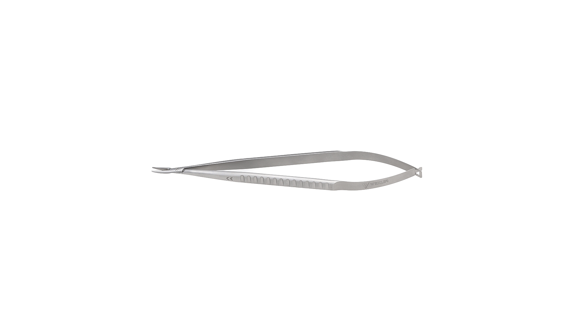 Castroviejo Micro Needle Holder - Curved TC coated jaws