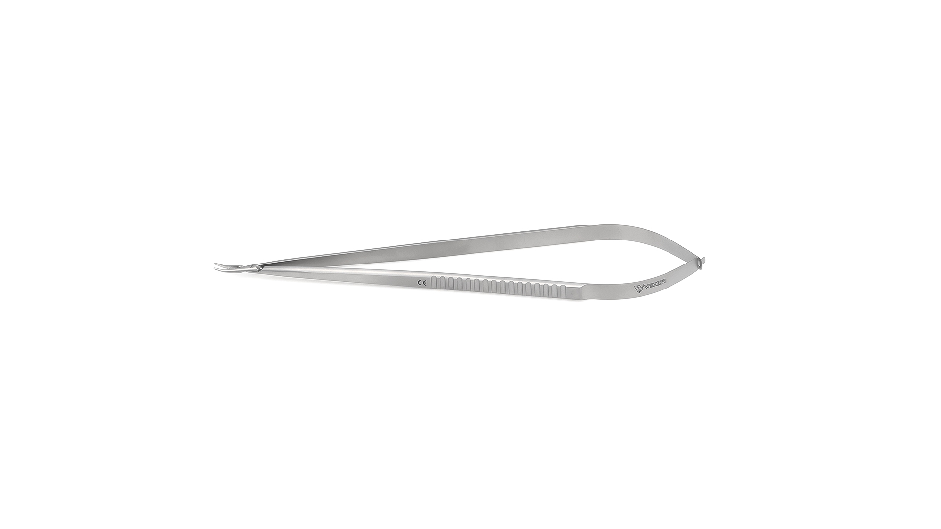 Castroviejo Micro Needle Holder - Curved TC coated jaws